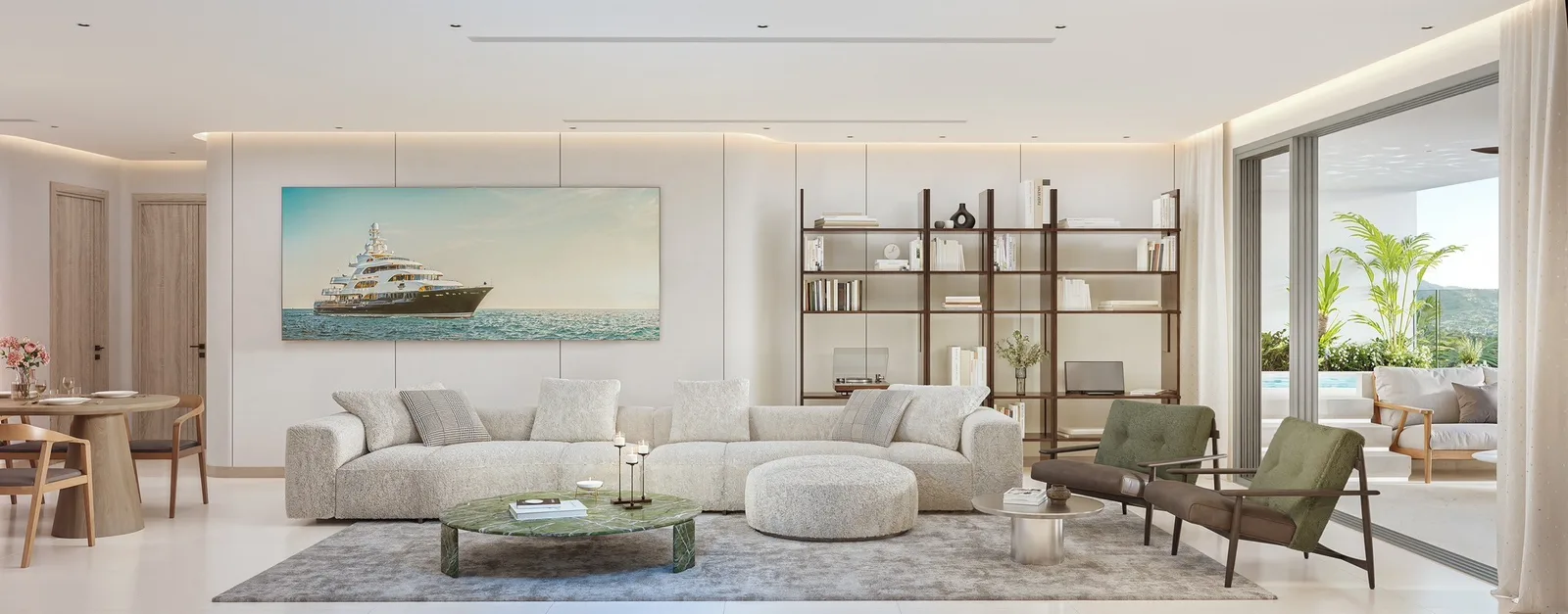 2-bedroom condo, 73 sqm