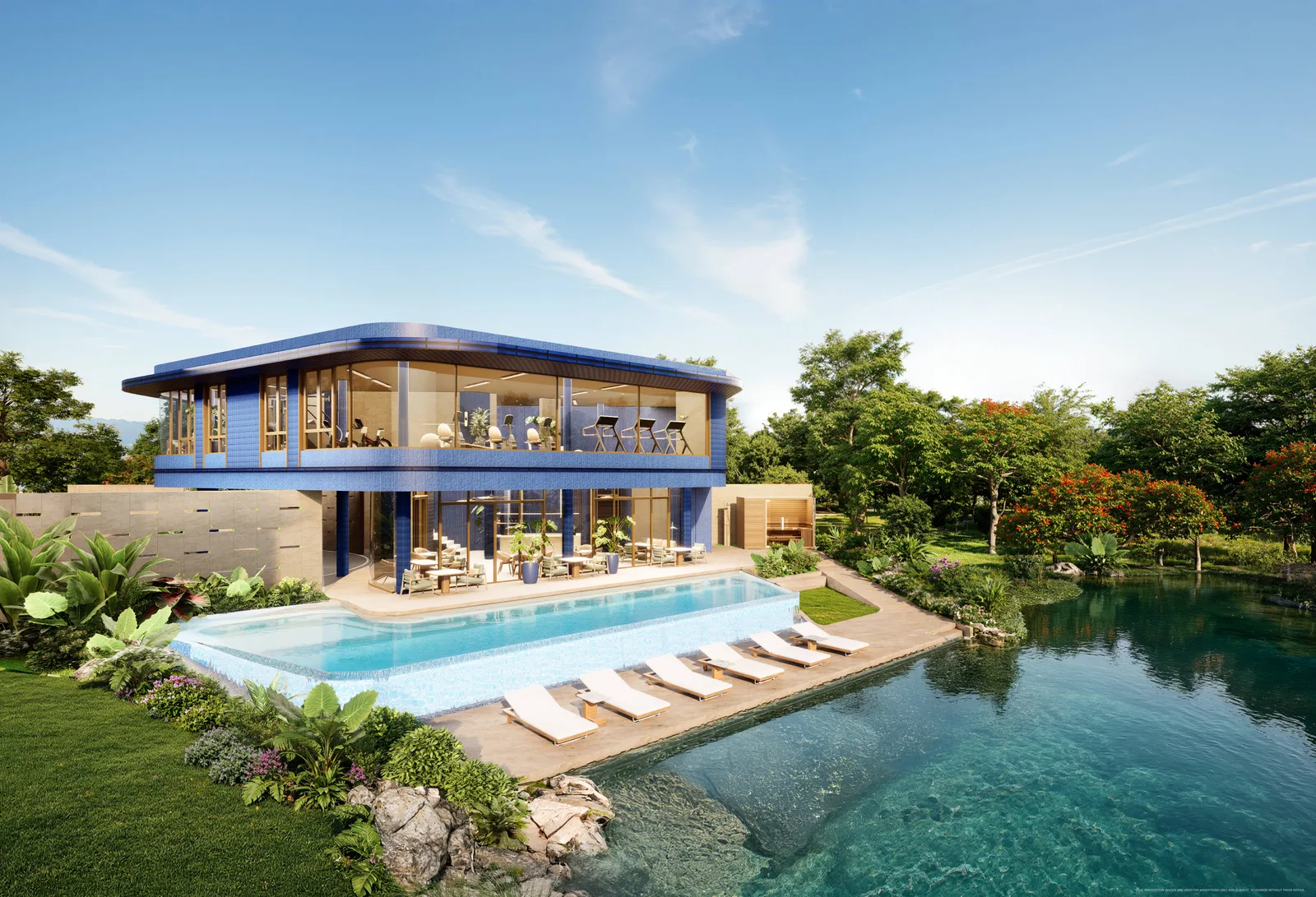 3-bedroom villa, 268 sqm
