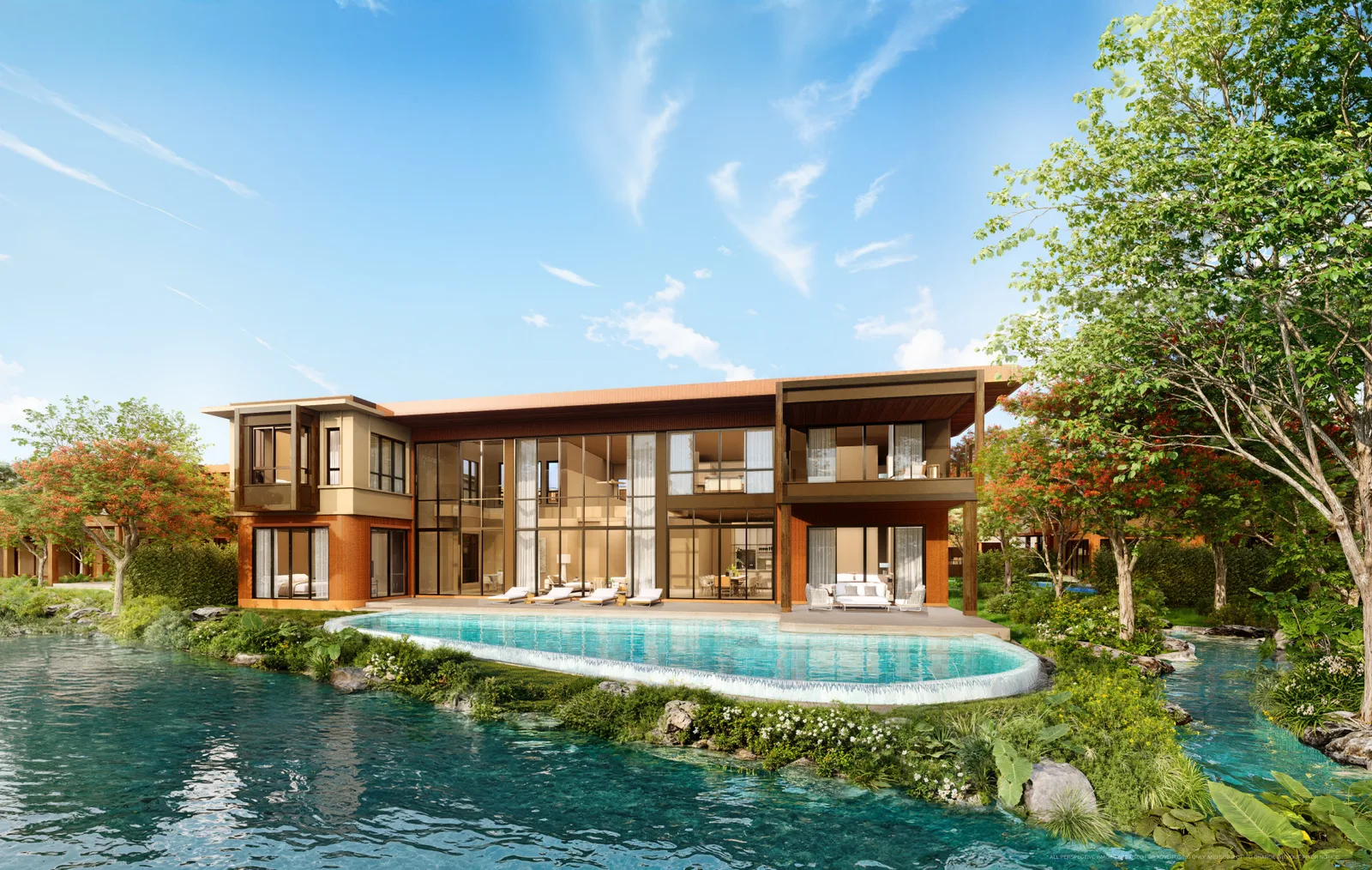 4-bedroom villa, 380 sqm