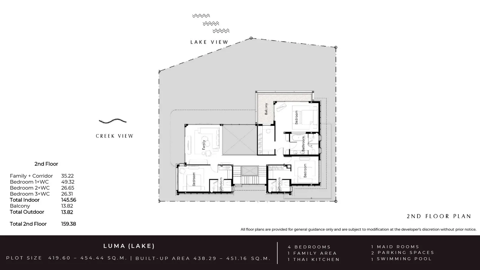 4-bedroom villa, 380 sqm