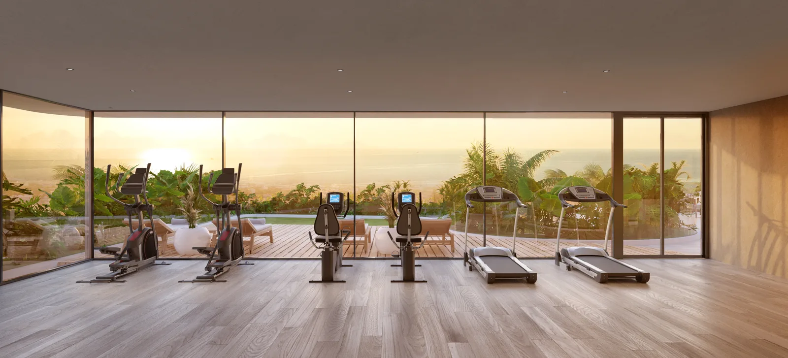 1-bedroom condo, 33 sqm
