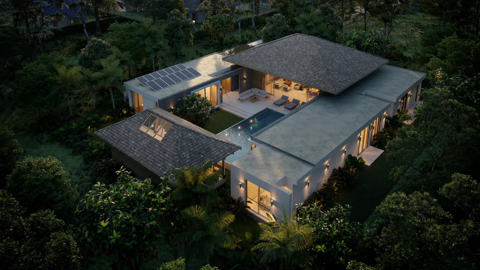 4-bedroom villa, 497 sqm