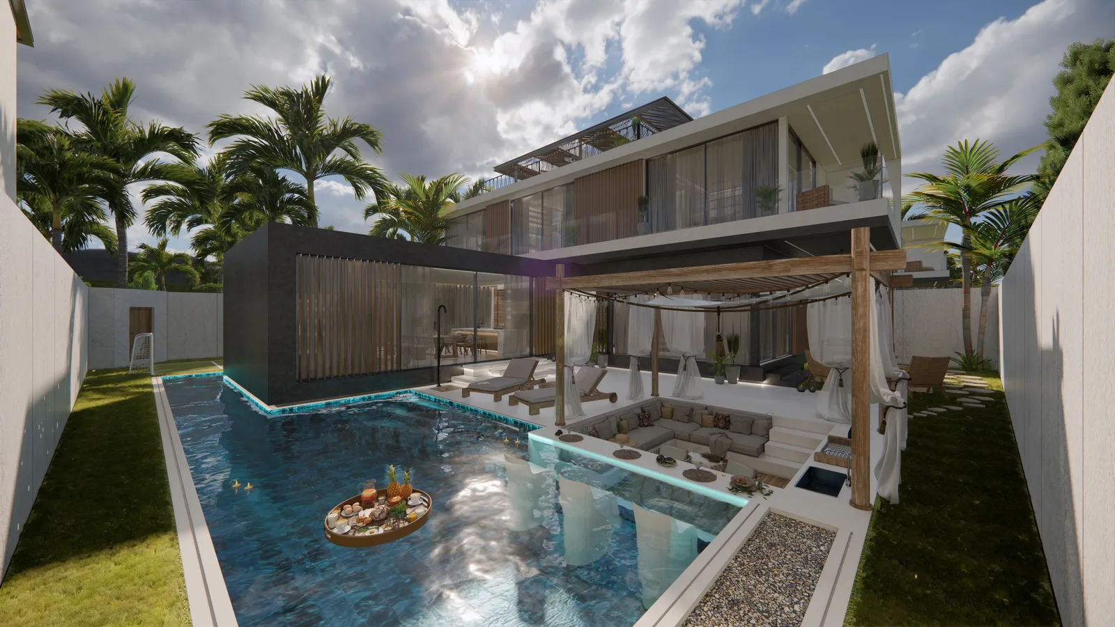 2-bedroom villa, 211 sqm