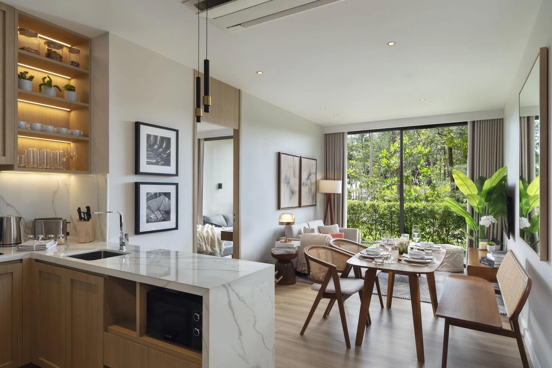 3-bedroom condo, 110 sqm
