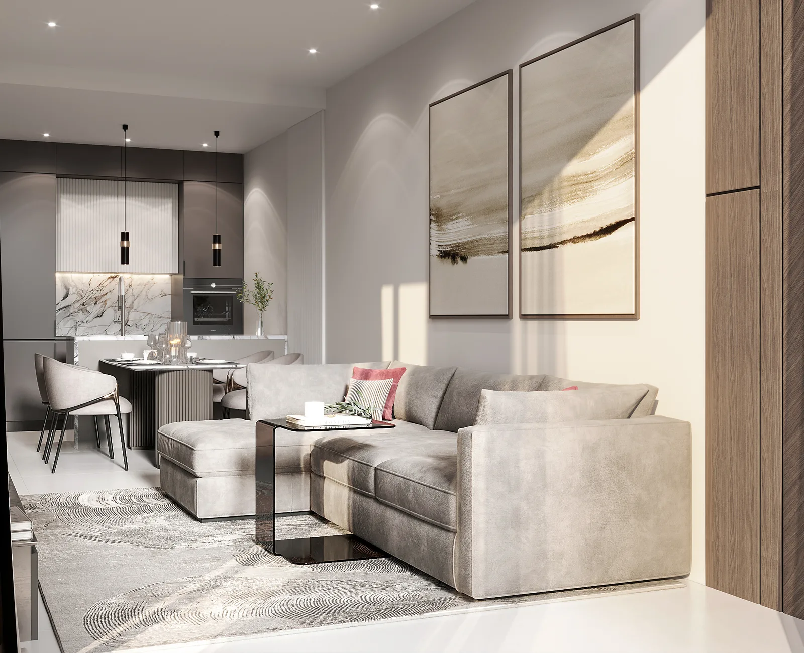 1-bedroom condo, 42 sqm