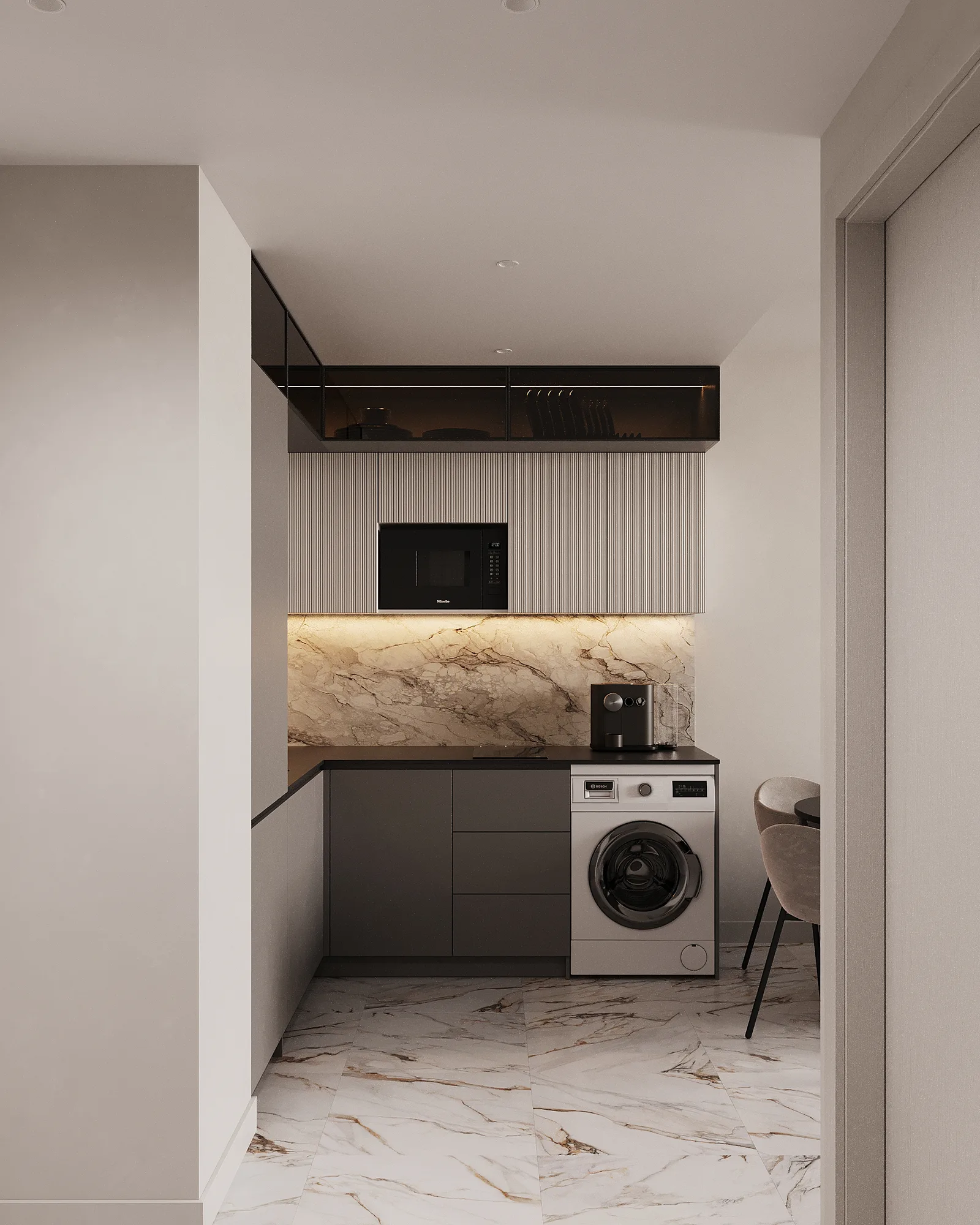 1-bedroom condo, 42 sqm