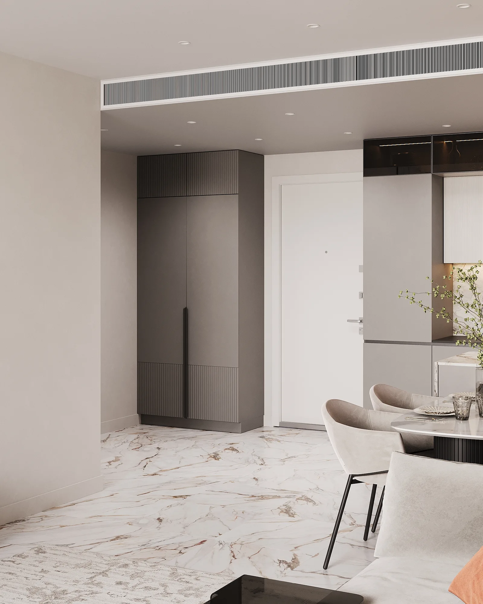 1-bedroom condo, 42 sqm