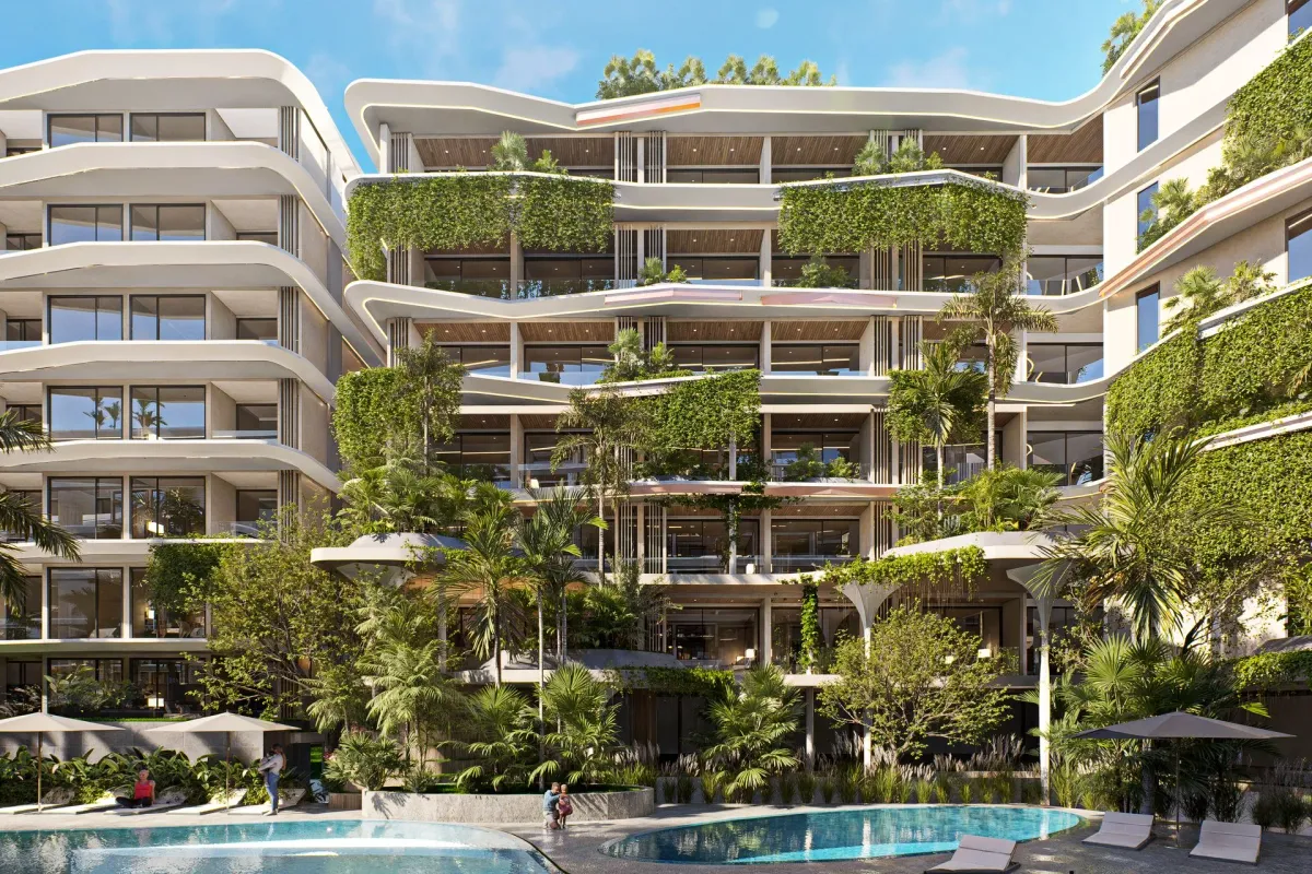 1-bedroom condo, 43 sqm