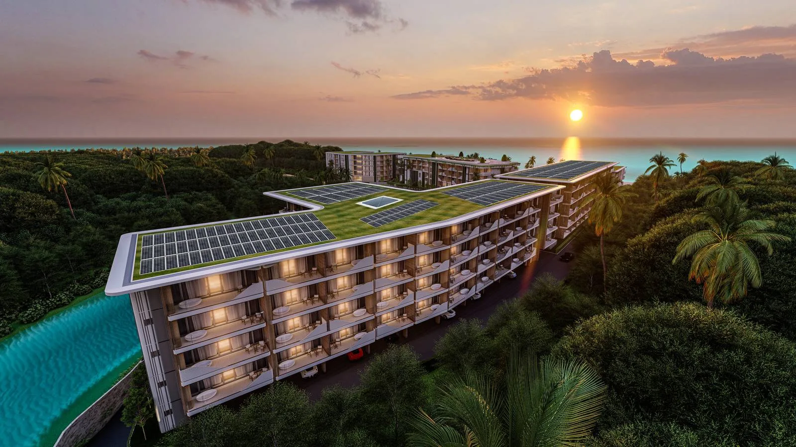 2-bedroom condo, 59 sqm