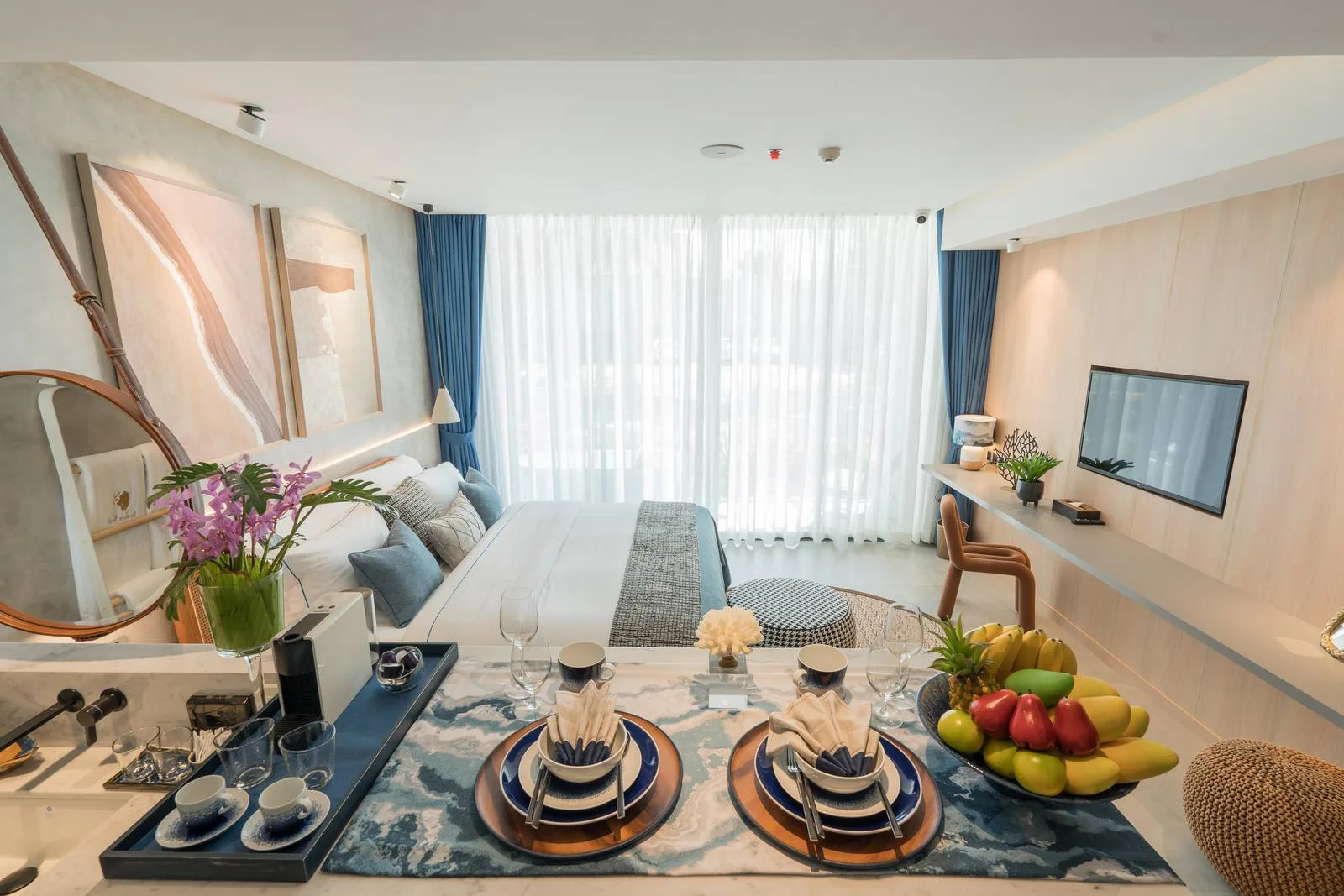 2-bedroom condo, 59 sqm