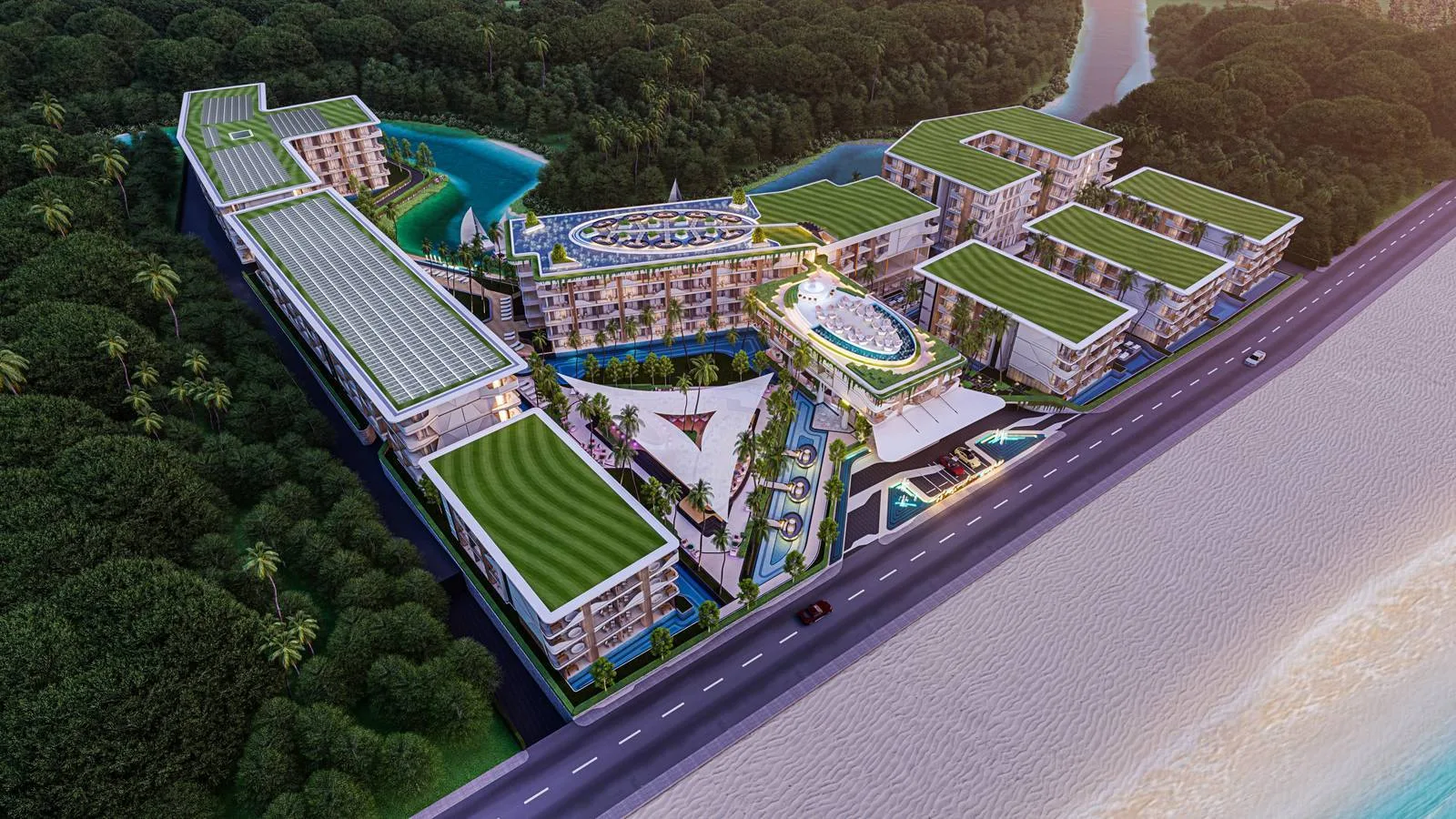 2-bedroom condo, 59 sqm