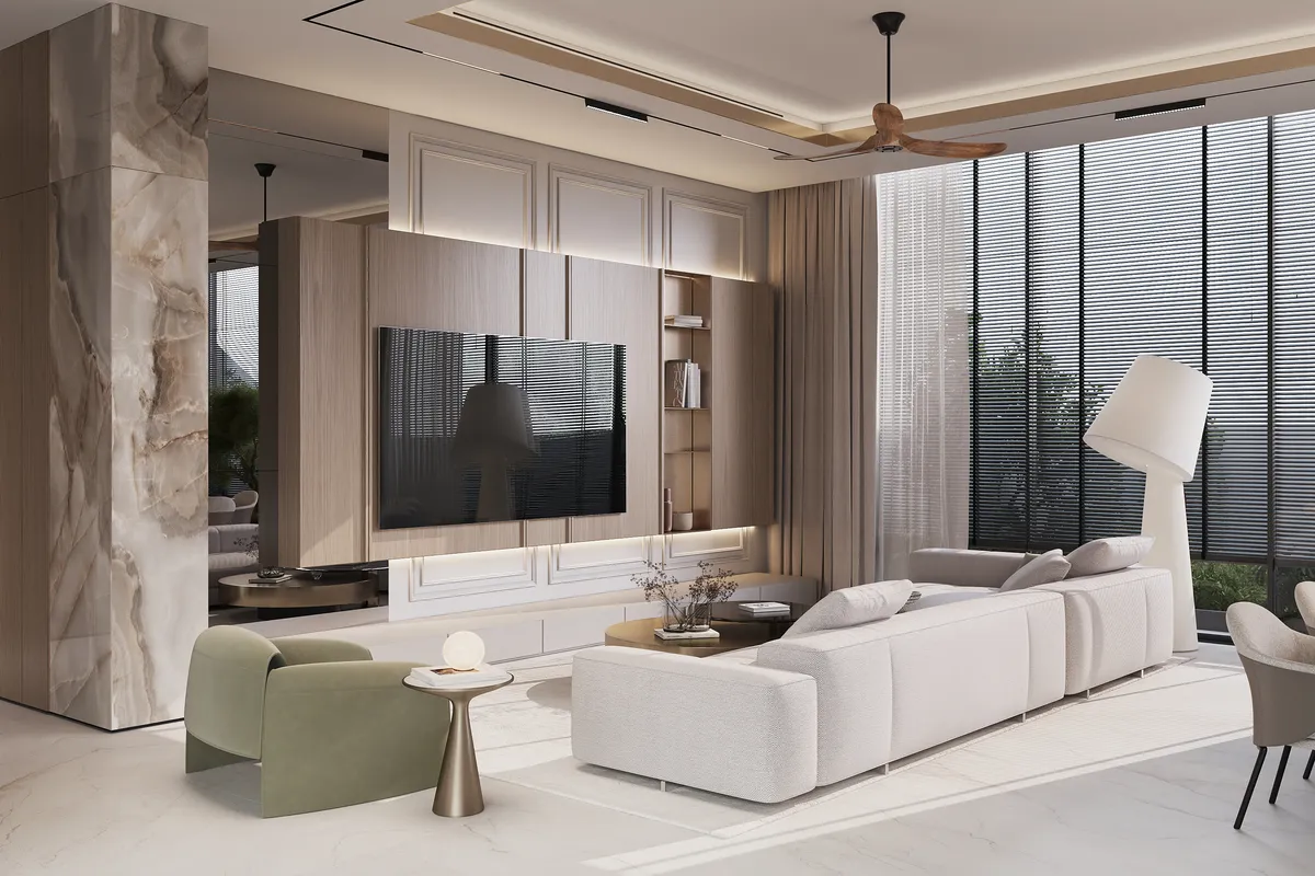 4-bedroom villa, 518 sqm