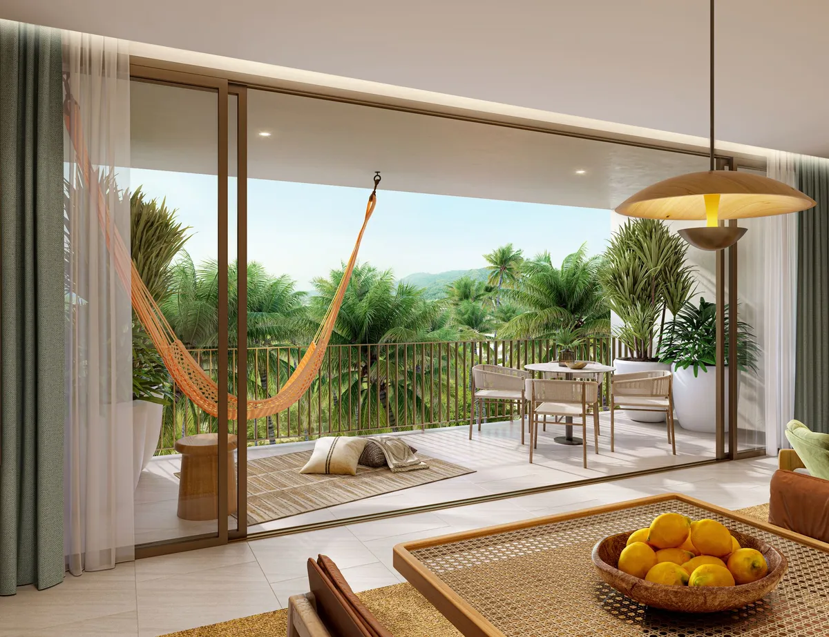 1-bedroom condo, 60 sqm