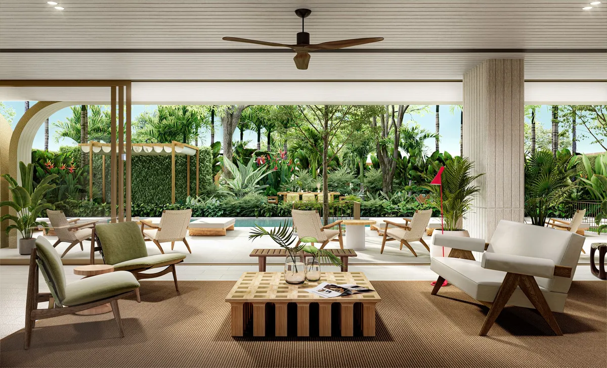 1-bedroom condo, 60 sqm