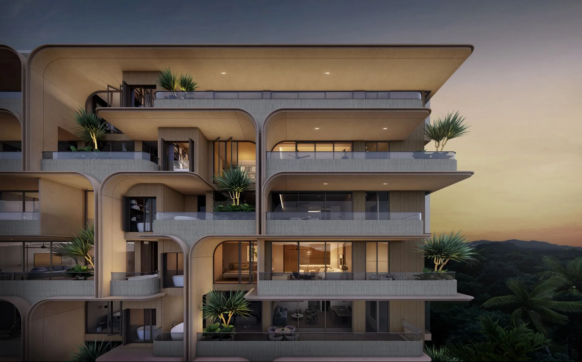 1-bedroom condo, 60 sqm