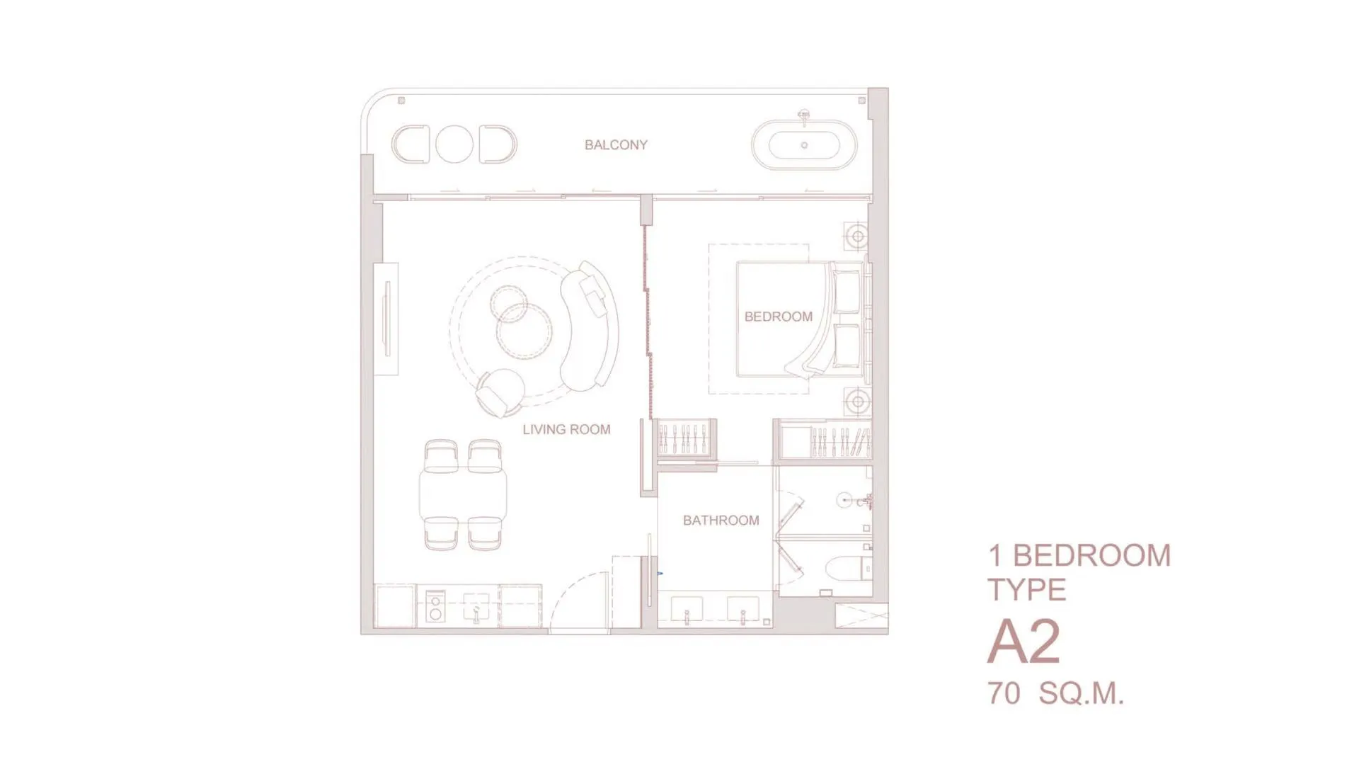 3-bedroom condo, 139 sqm