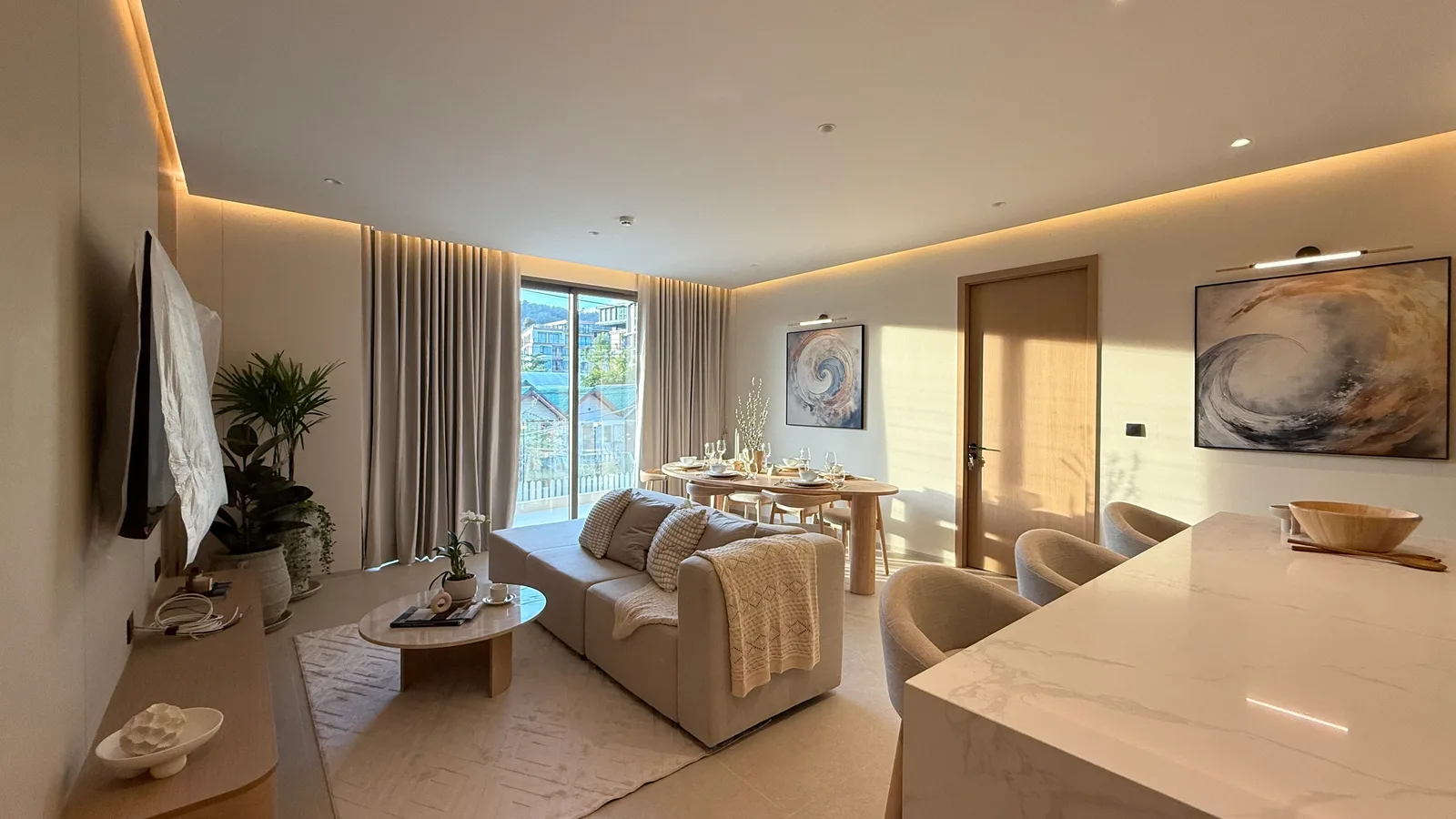 3-bedroom condo, 133 sqm