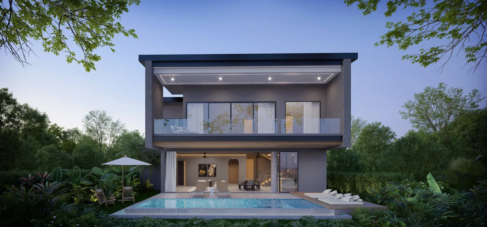 4-bedroom villa, 235 sqm