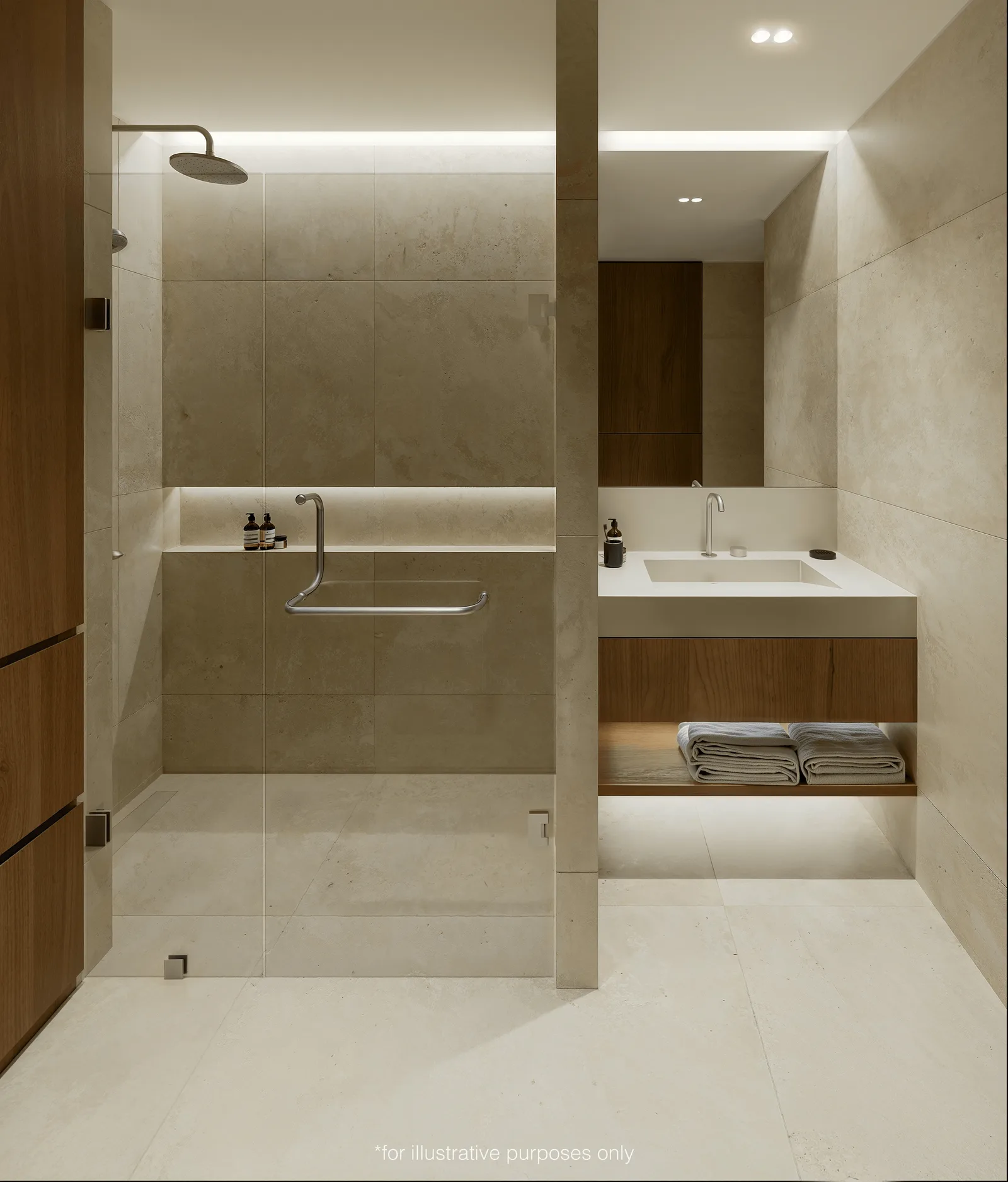 1-bedroom condo, 54 sqm