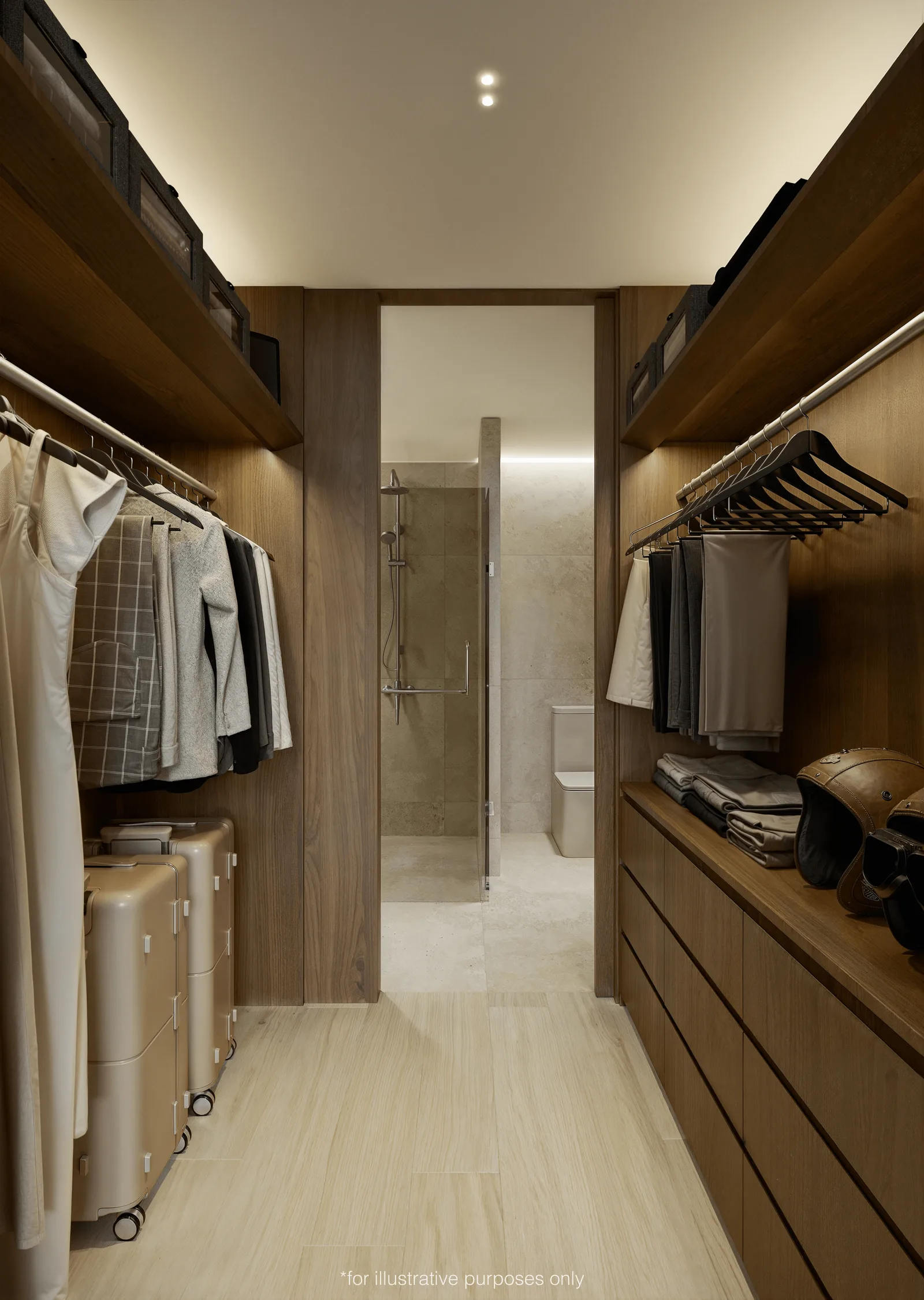 1-bedroom condo, 54 sqm