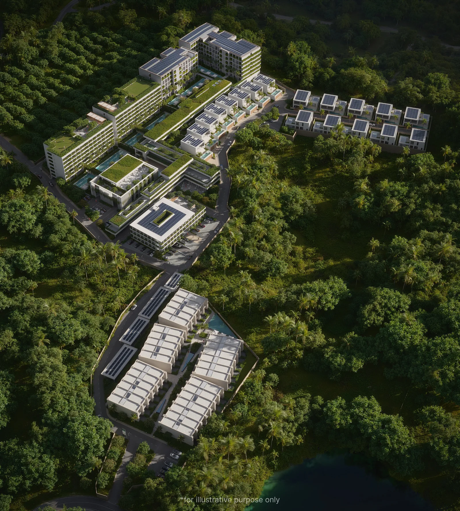 1-bedroom condo, 54 sqm