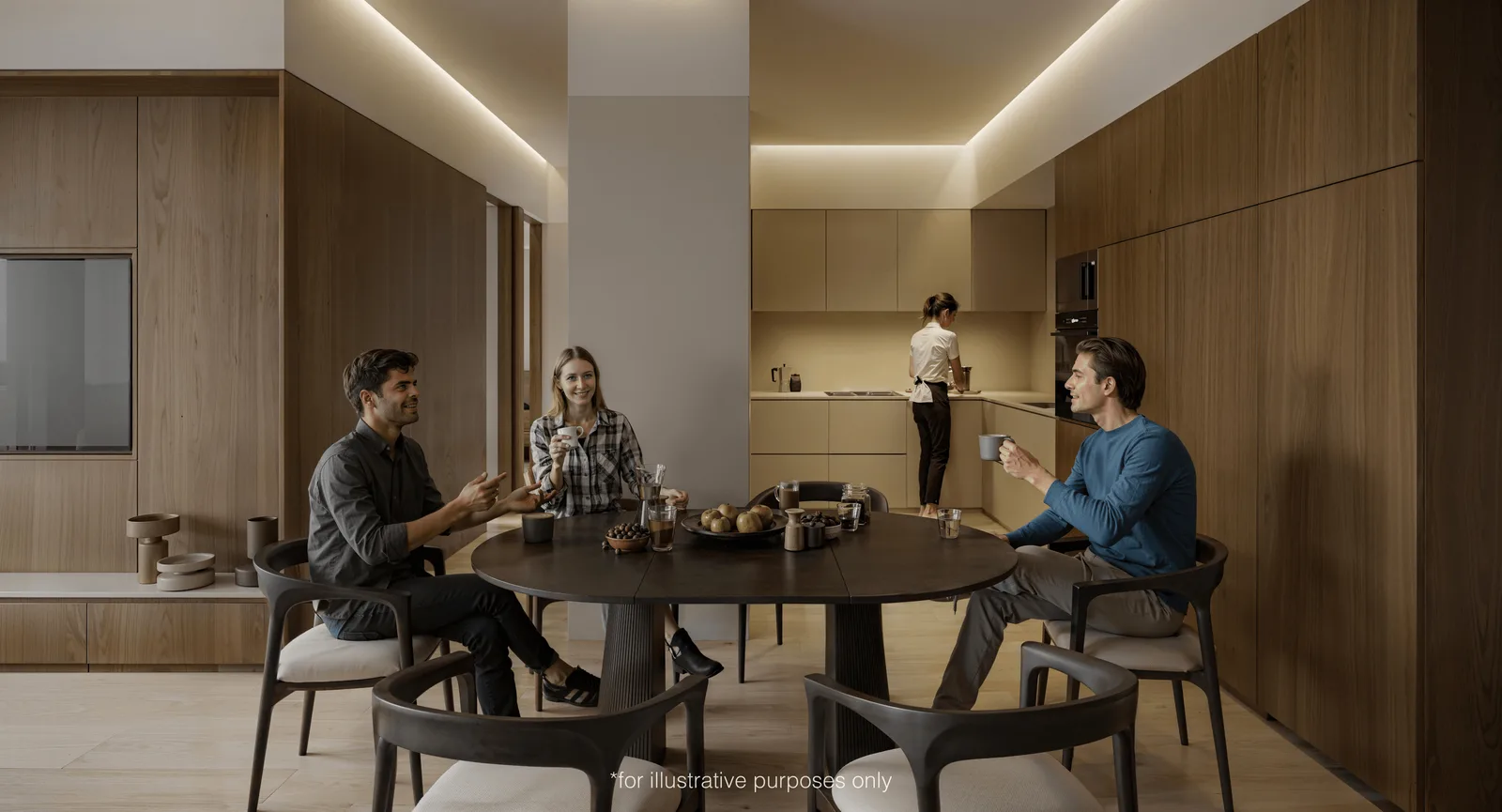 3-bedroom condo, 138 sqm