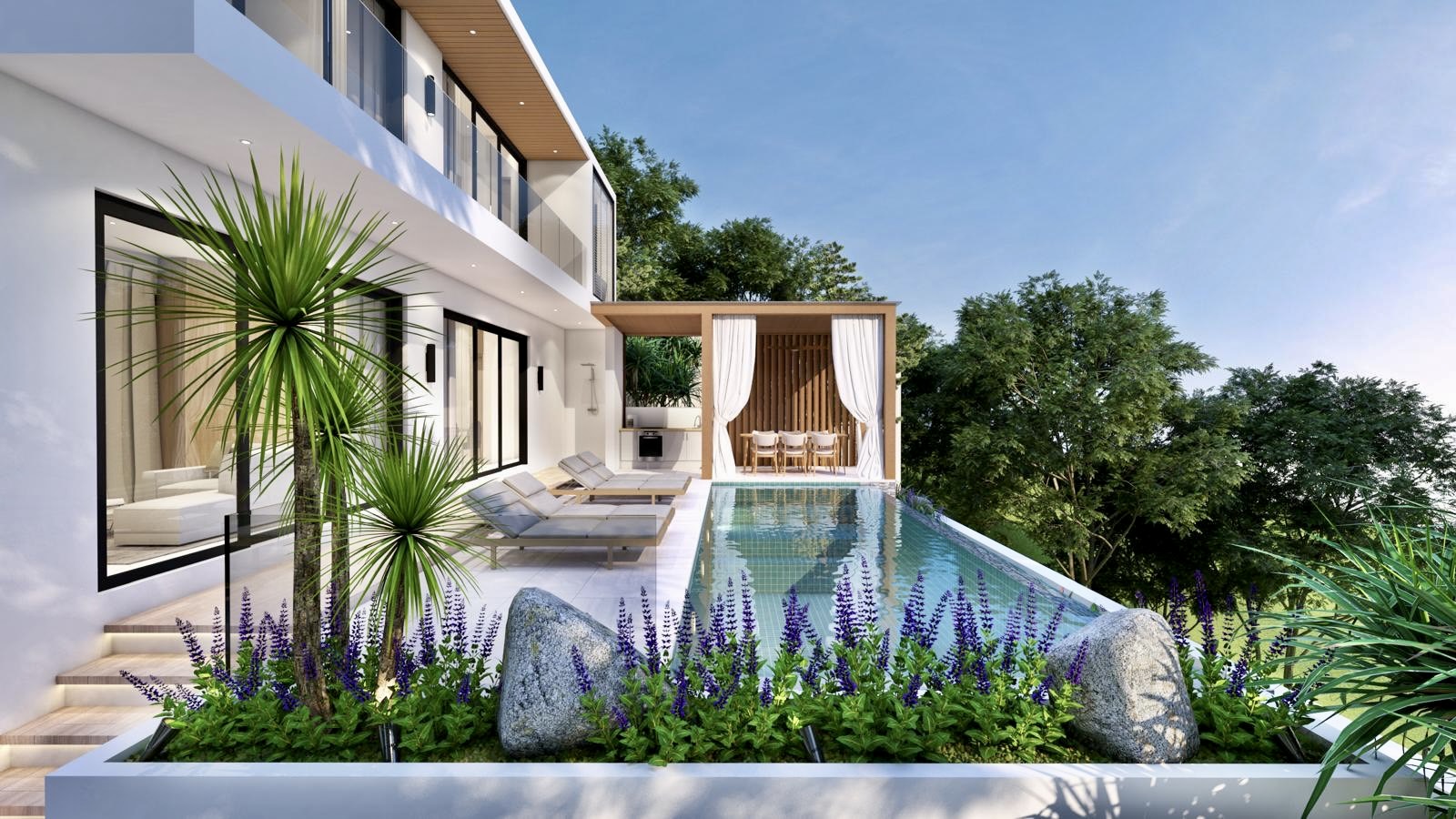 4-bedroom villa, 414 sqm