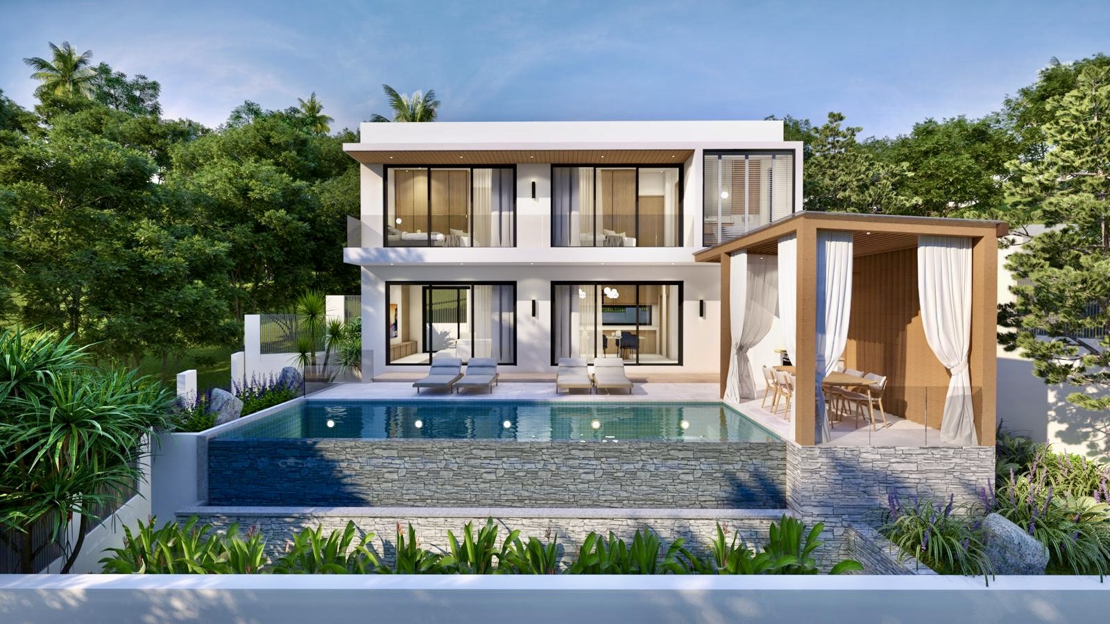 4-bedroom villa, 414 sqm