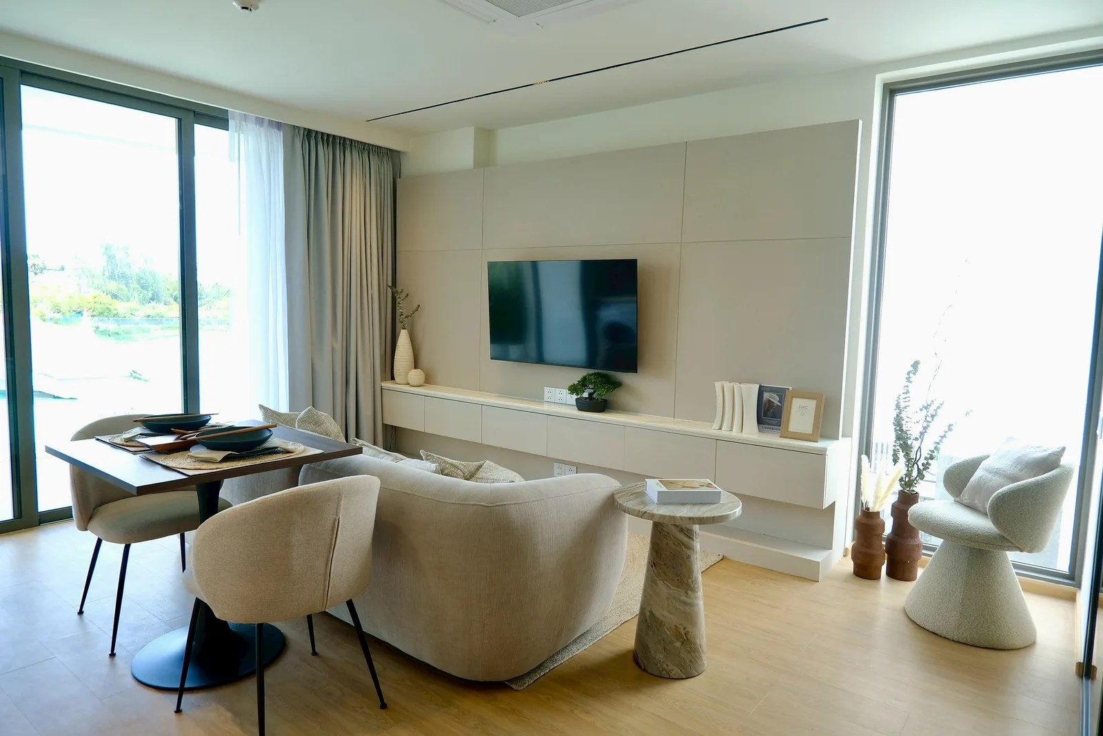 1-bedroom condo, 48 sqm