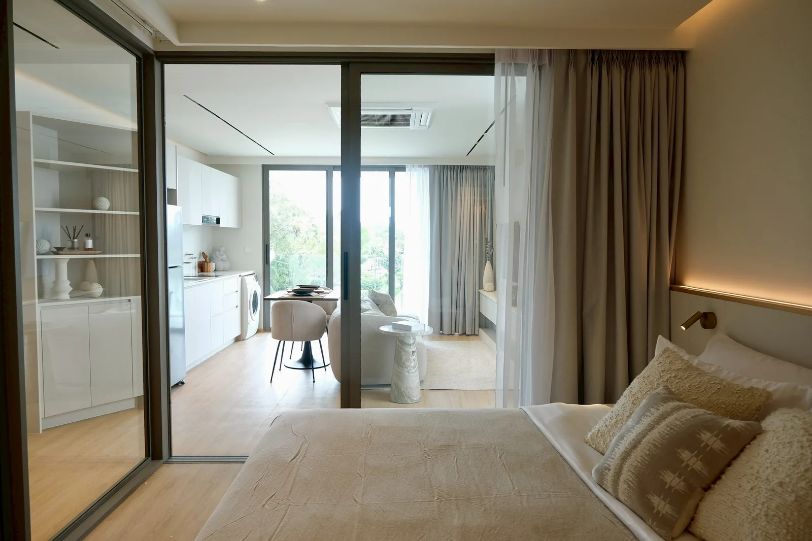 1-bedroom condo, 48 sqm