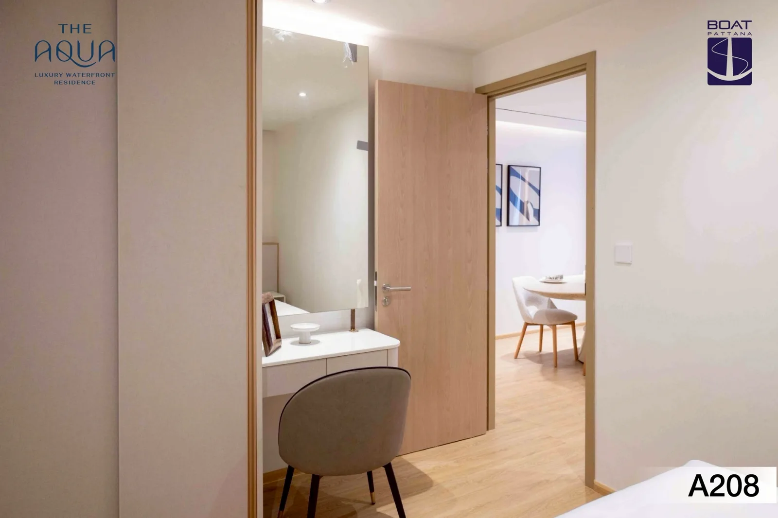 1-bedroom condo, 48 sqm