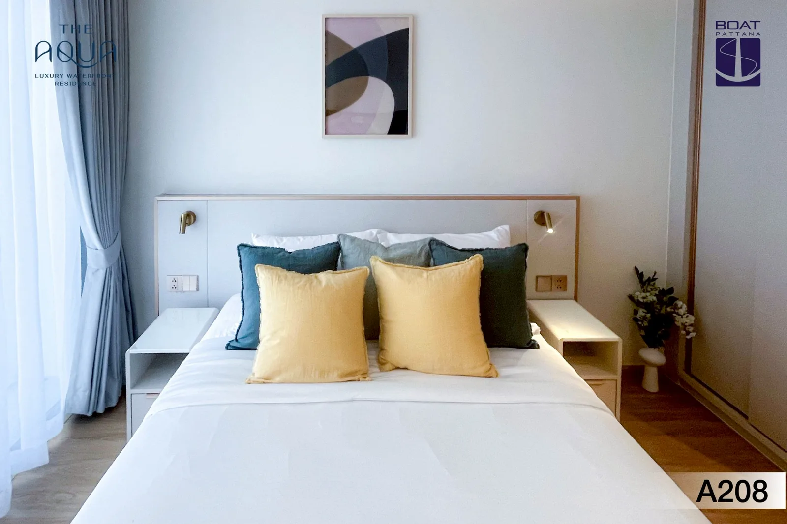 1-bedroom condo, 48 sqm