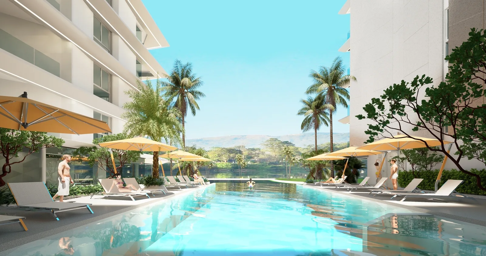 1-bedroom condo, 48 sqm