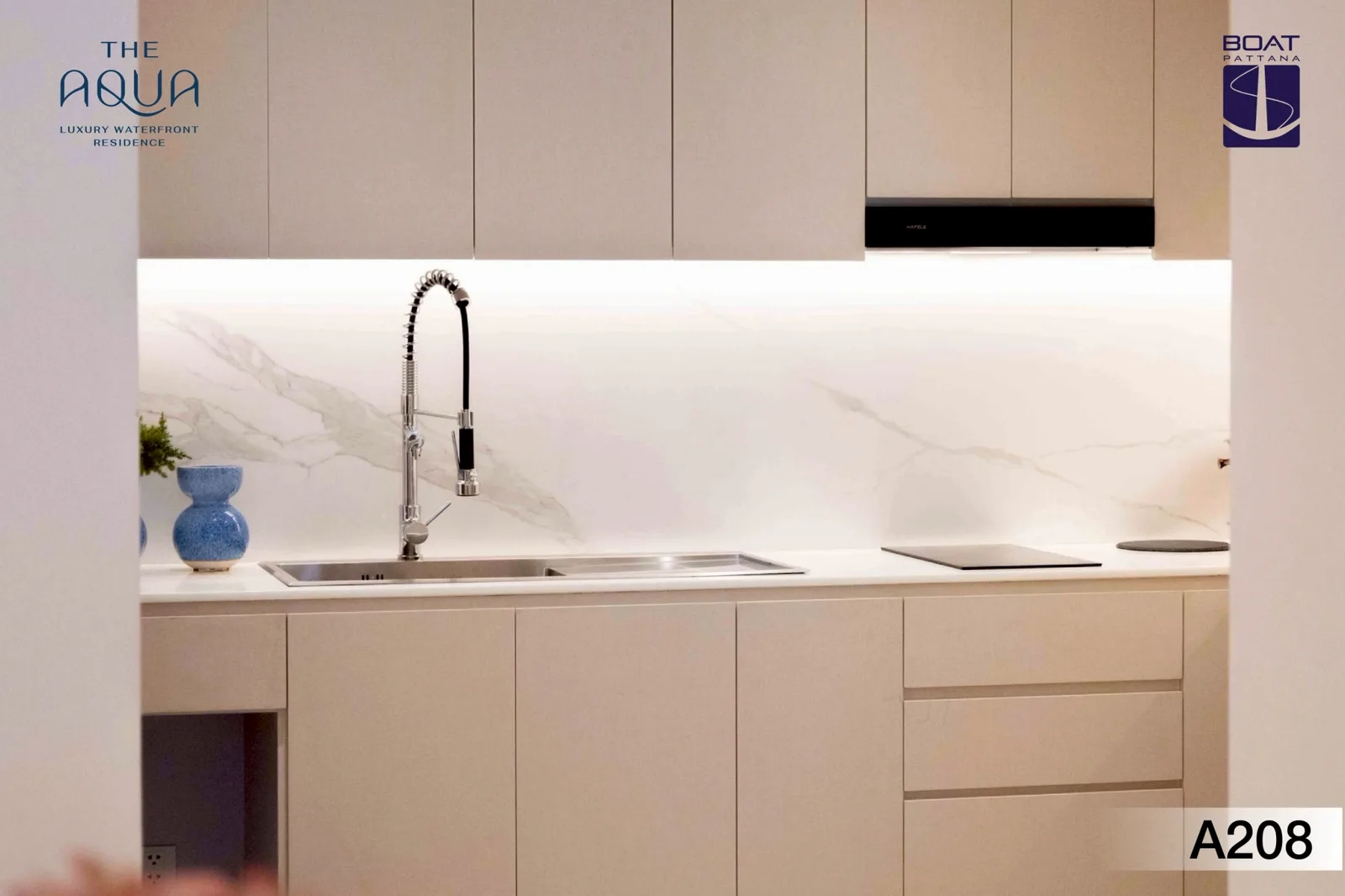 1-bedroom condo, 48 sqm