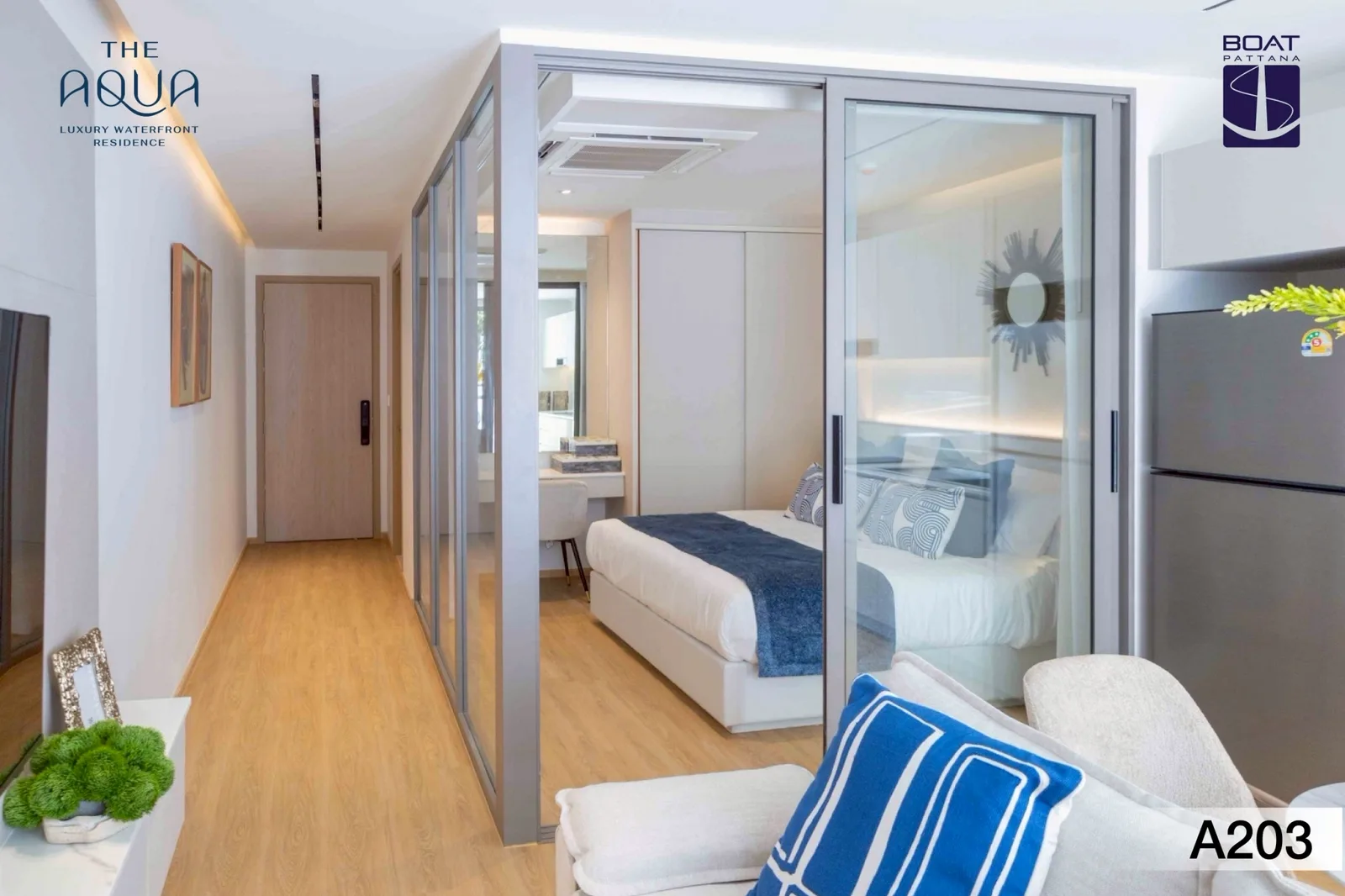 1-bedroom condo, 48 sqm