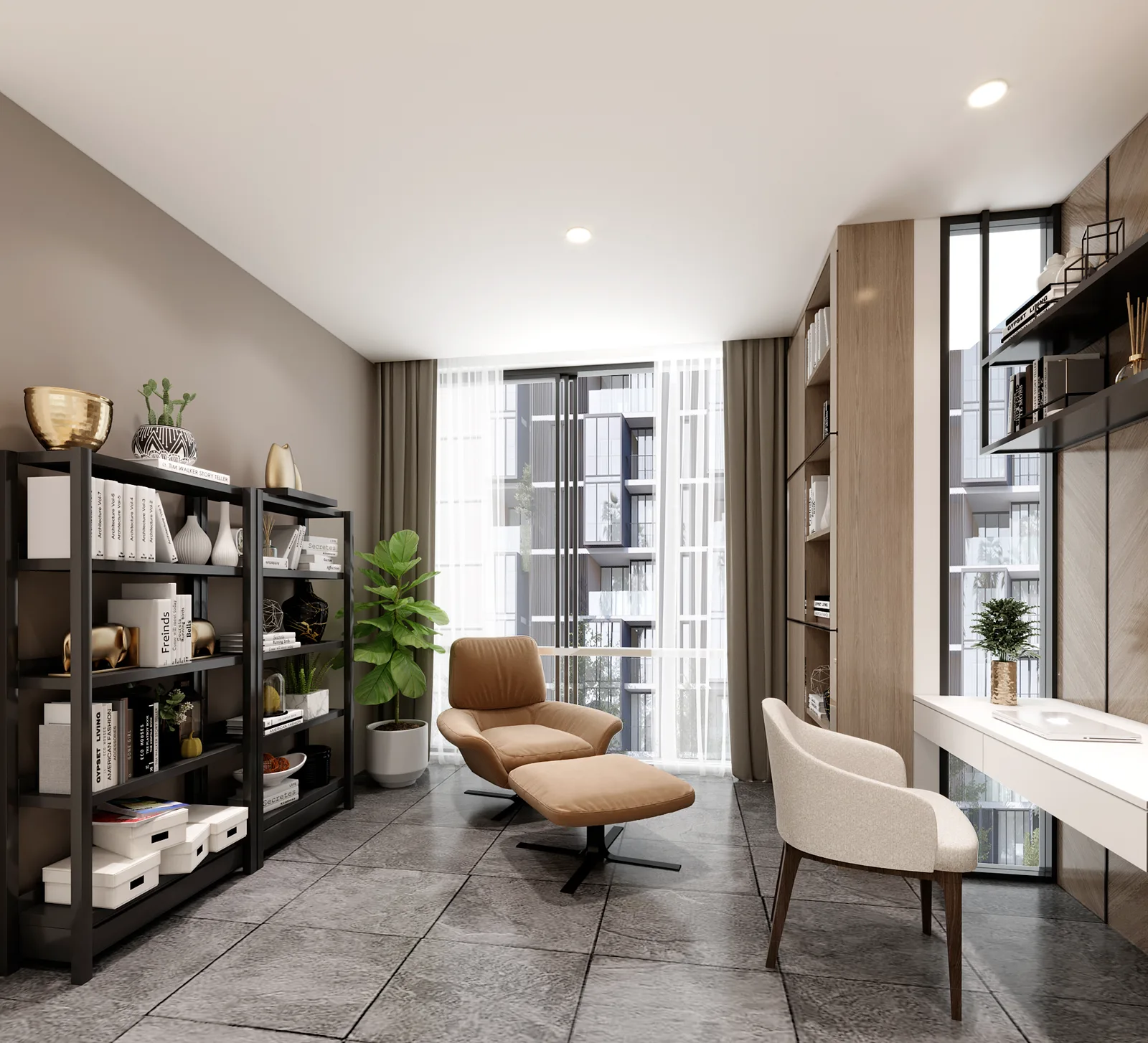 1-bedroom condo, 38 sqm