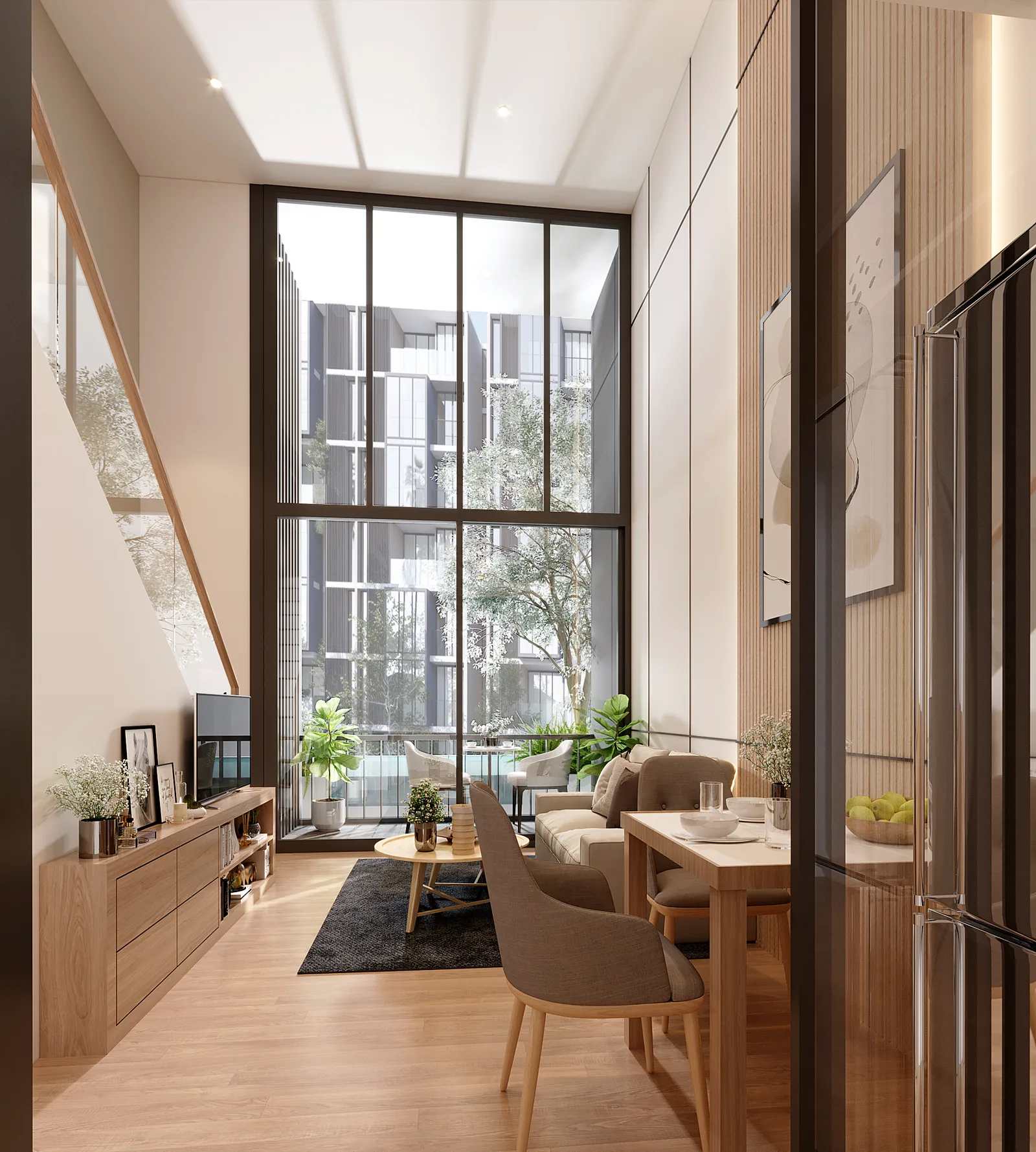 2-bedroom condo, 74 sqm