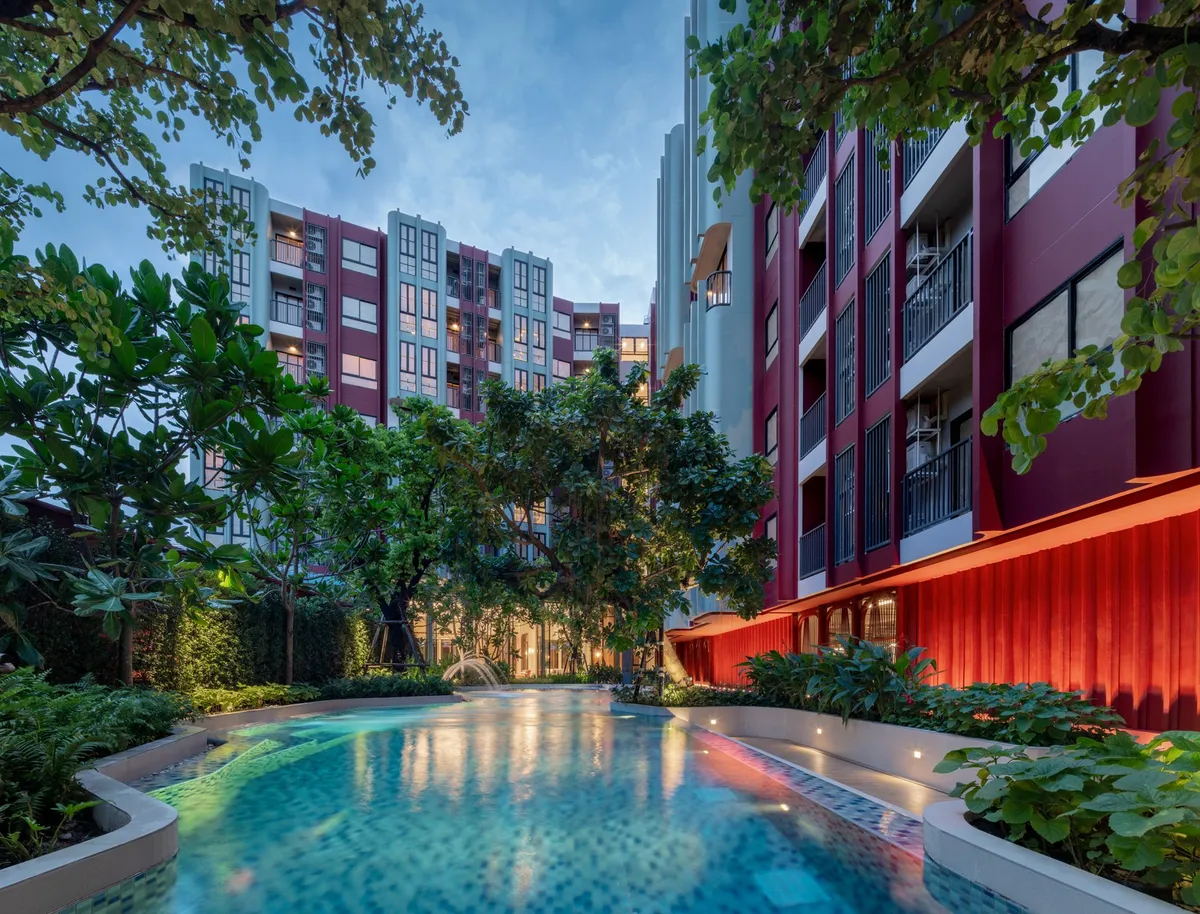 1-bedroom condo, 26 sqm