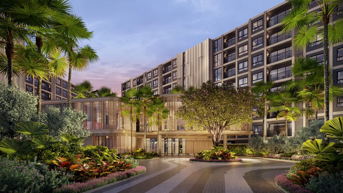 2-bedroom condo, 60 sqm