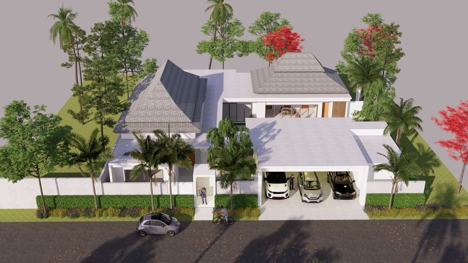 3-bedroom villa, 409 sqm