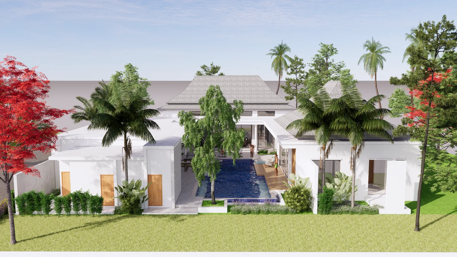 3-bedroom villa, 409 sqm