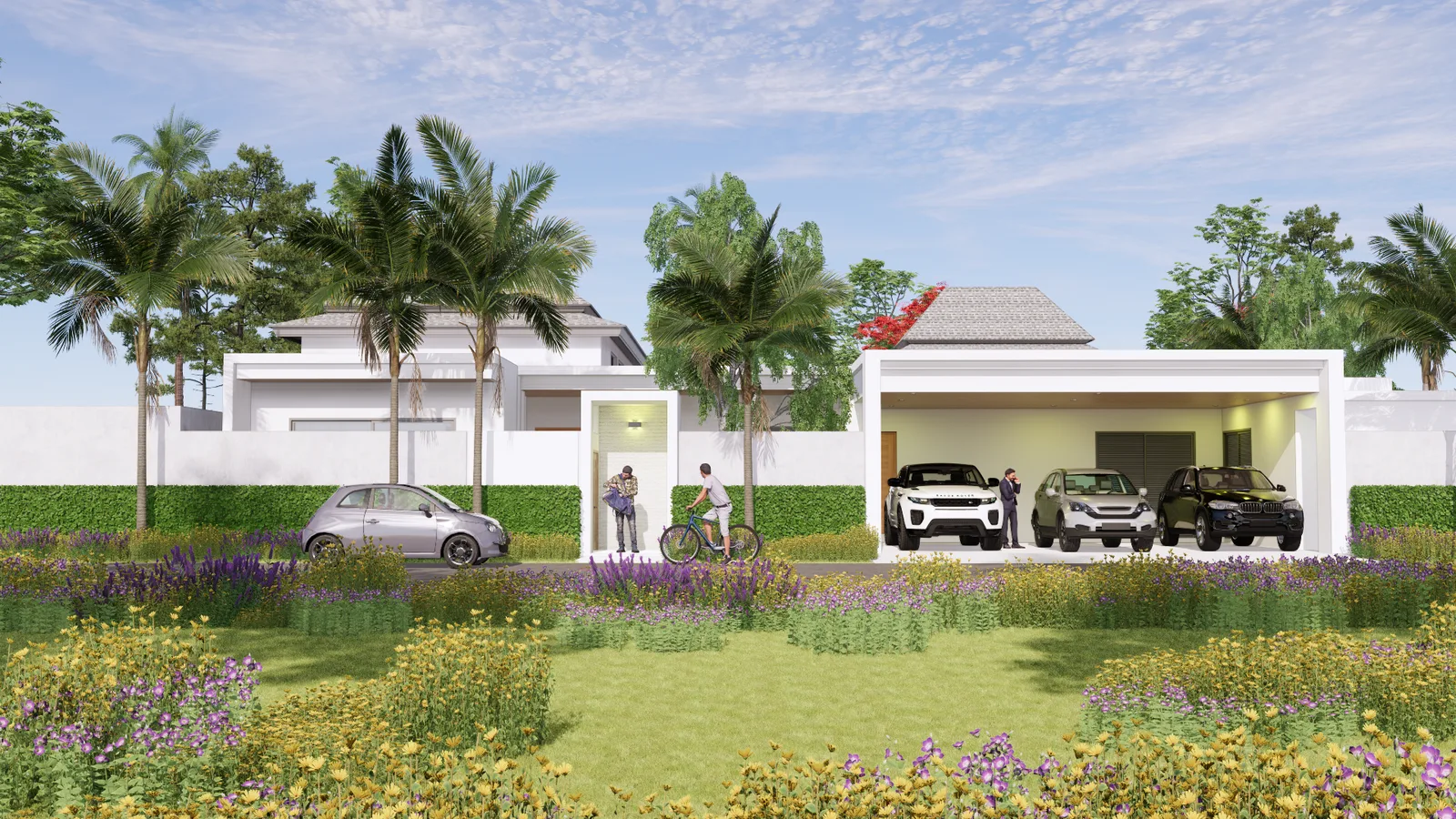 4-bedroom villa, 432 sqm