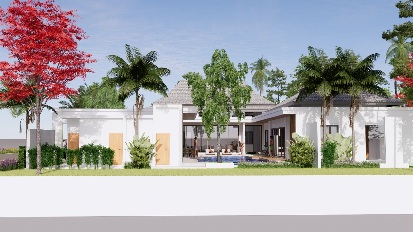 4-bedroom villa, 432 sqm
