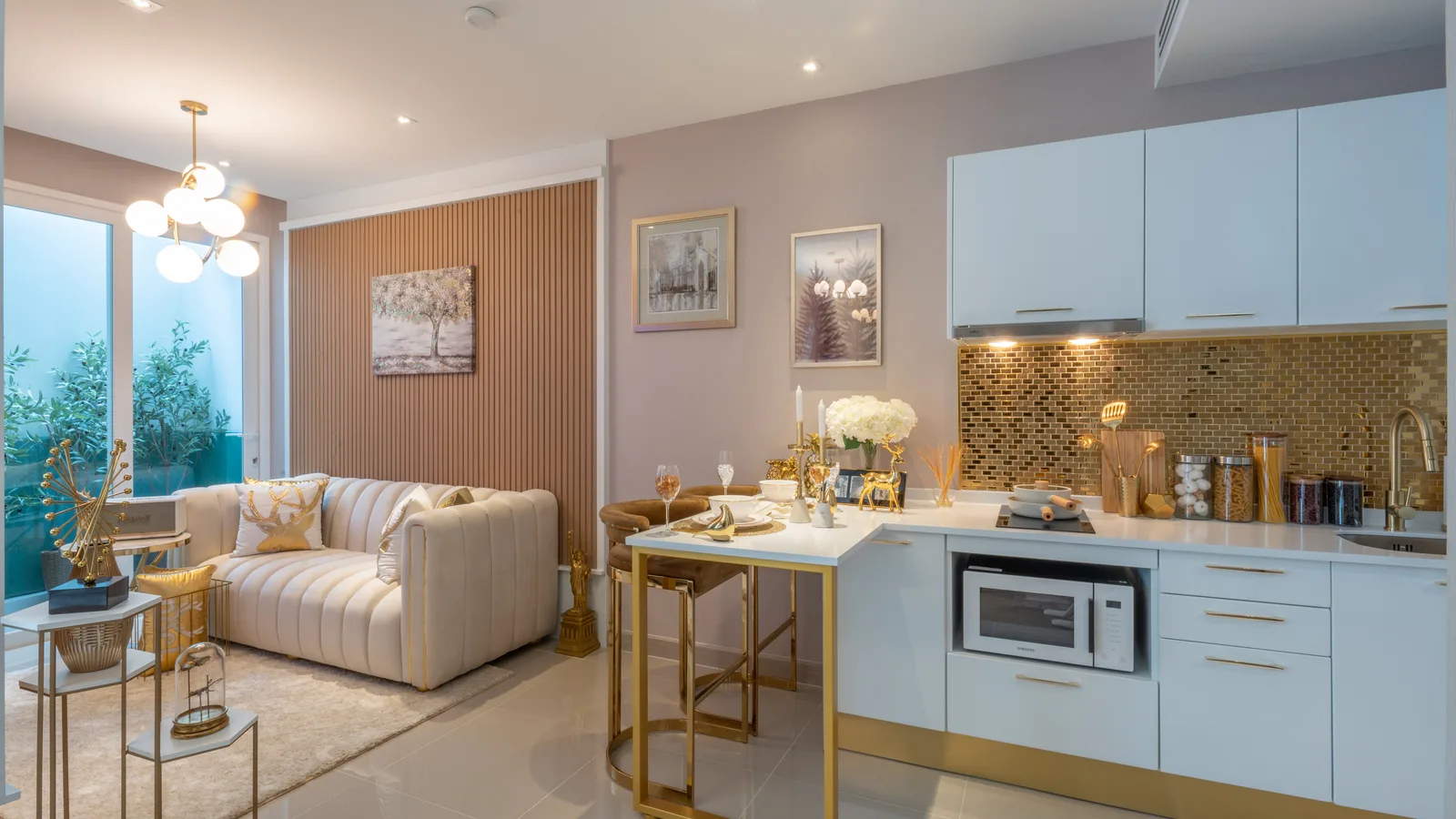 2-bedroom condo, 50 sqm