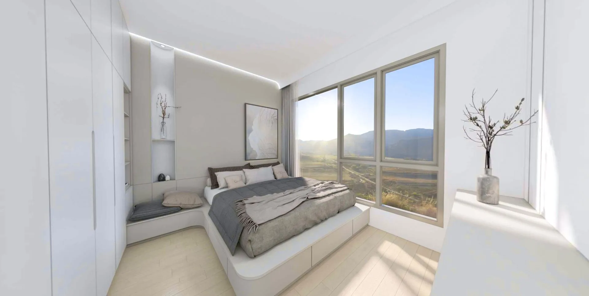 2-bedroom condo, 49 sqm