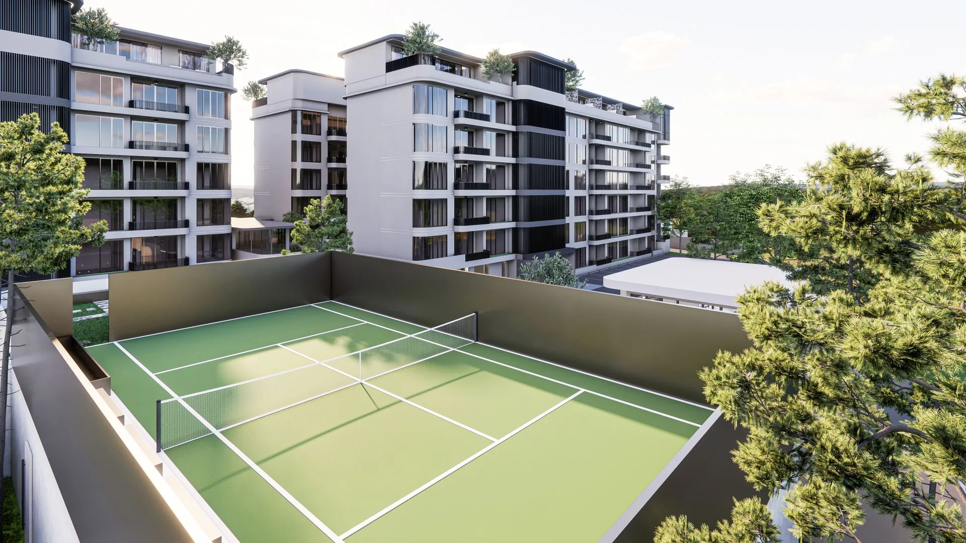 2-bedroom condo, 49 sqm