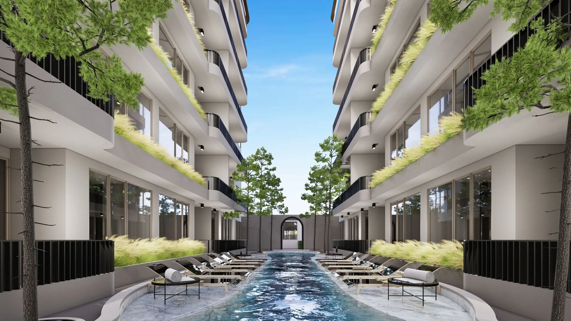 2-bedroom condo, 49 sqm