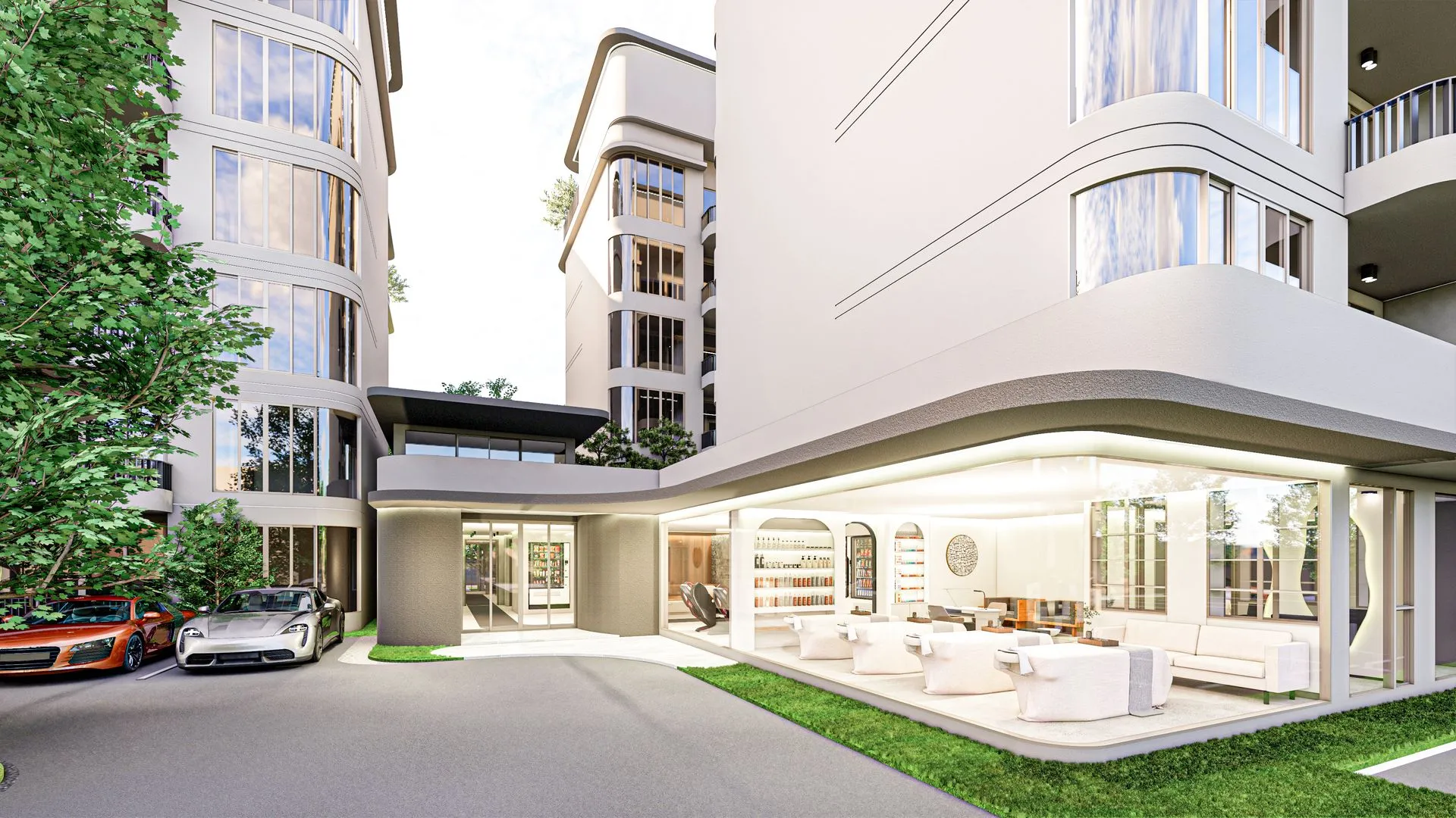 2-bedroom condo, 49 sqm
