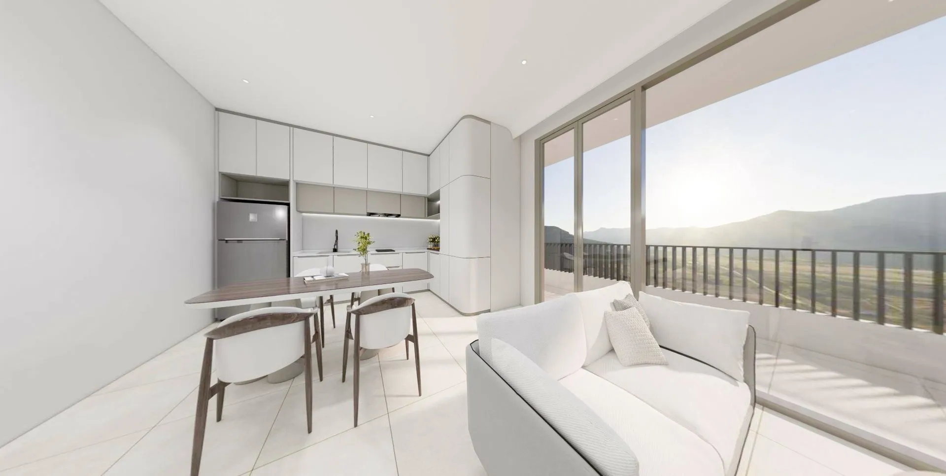 2-bedroom condo, 49 sqm