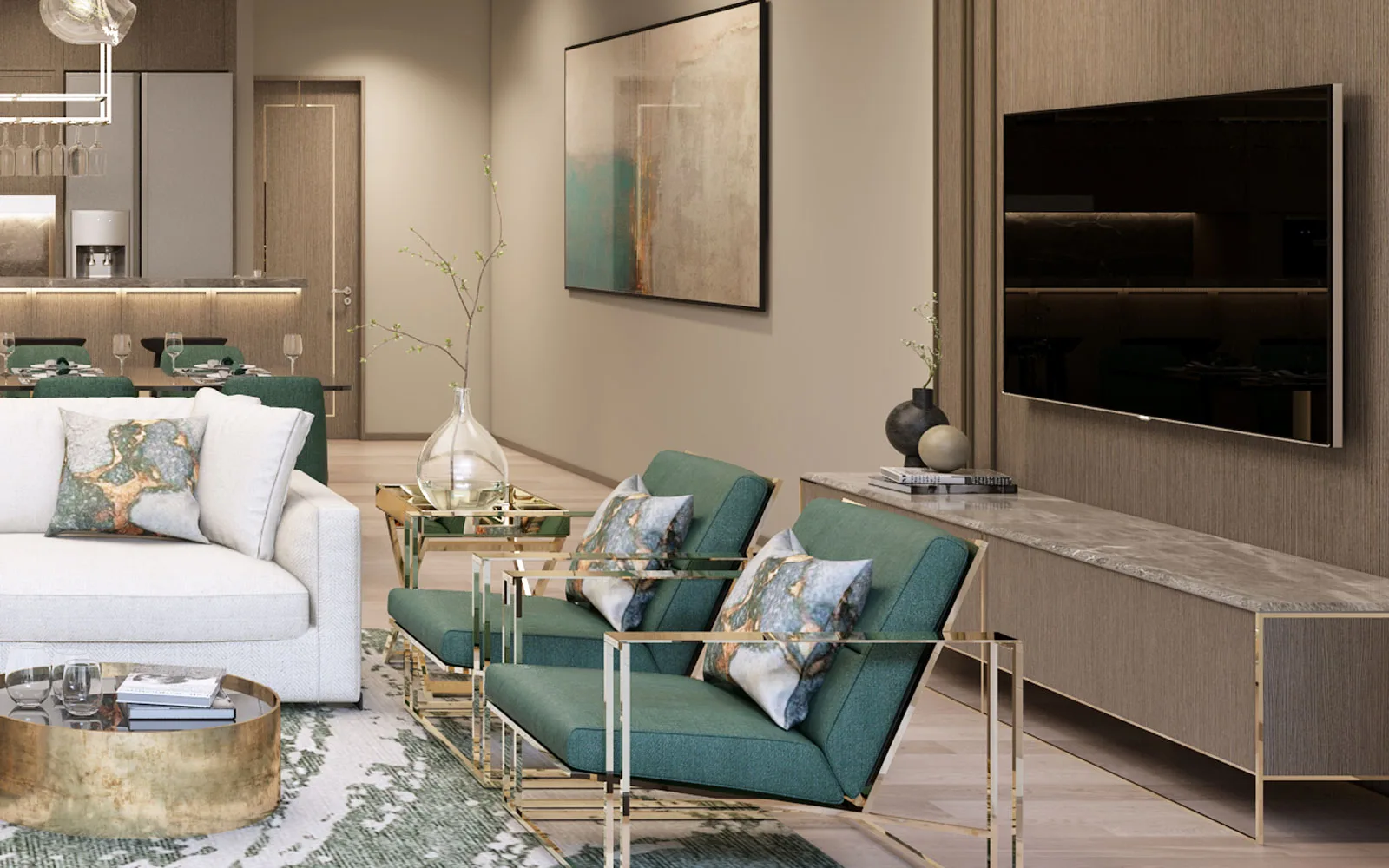 4-bedroom condo, 295 sqm